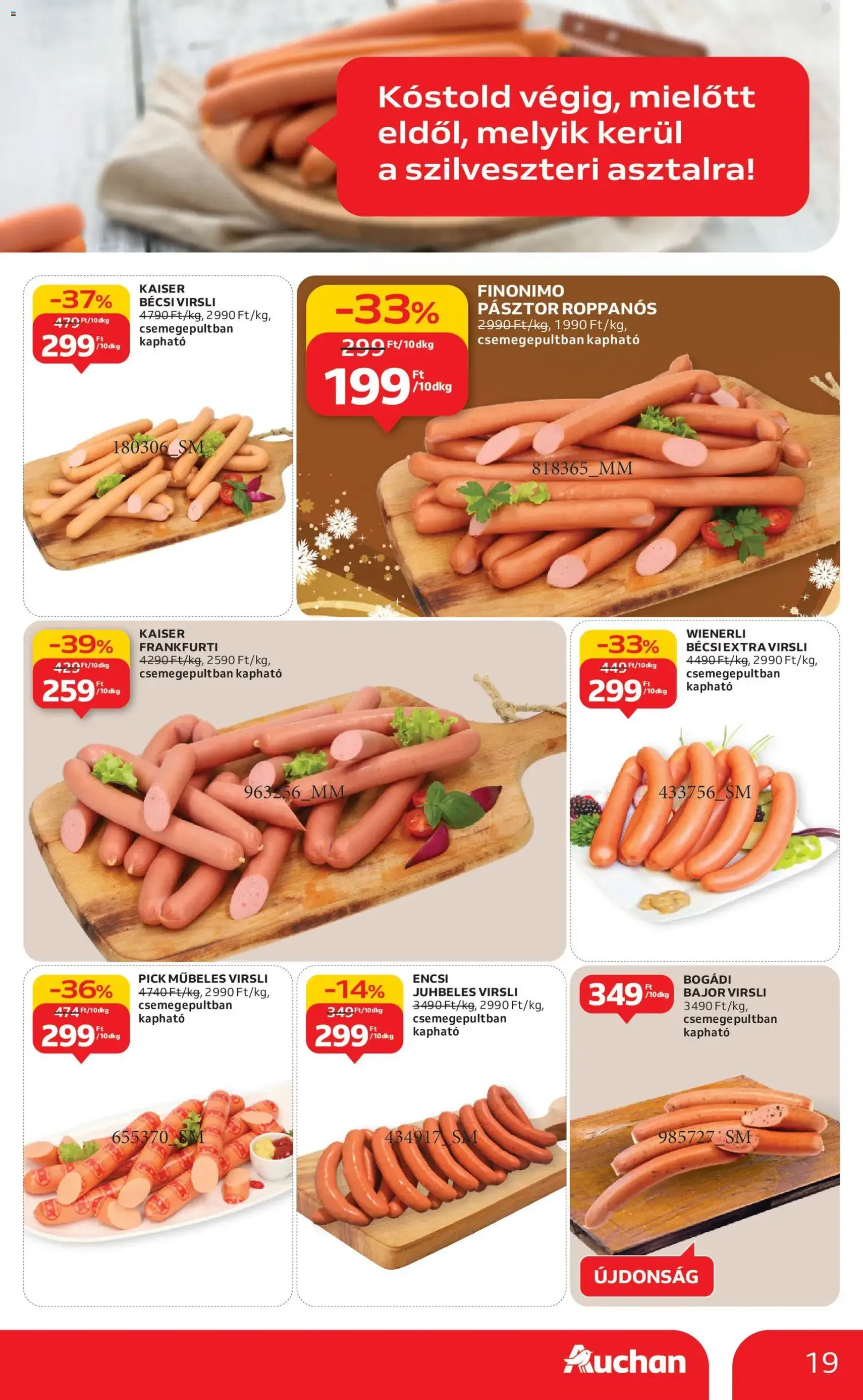 Auchan Akciós újság - 2025.12.04. érvényes szórólap 19 oldal 92 oldalból