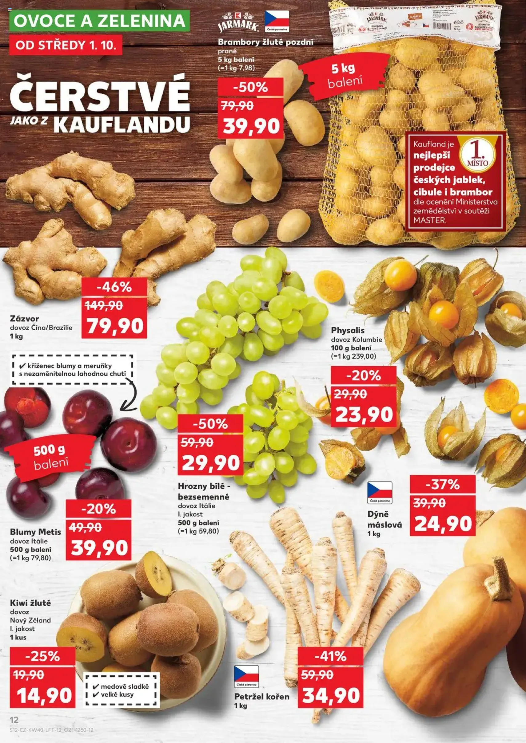 Kaufland leták - platný leták od 01.10.2025 strana 12 z 90