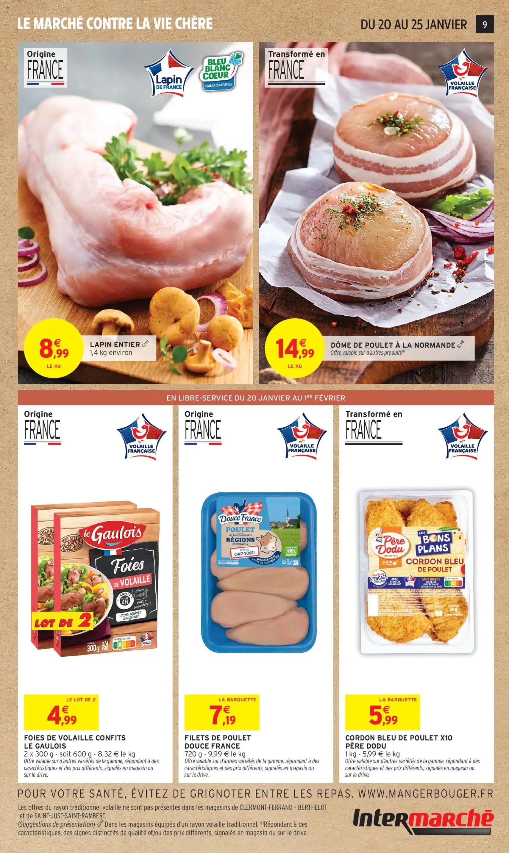Intermarché catalogue semaine 4 - brochure valable à partir du 20/01/2026, page 9 sur 52