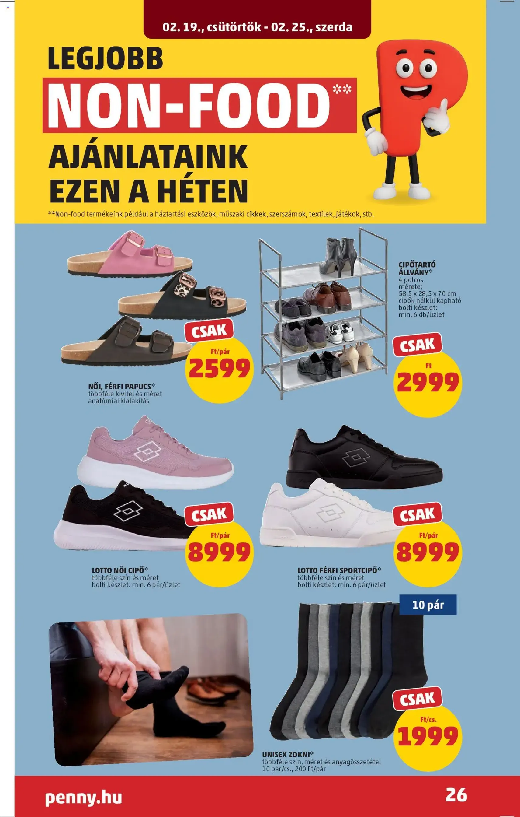 PENNY Akciós újság - 2026.02.19. érvényes szórólap 30 oldal 38 oldalból