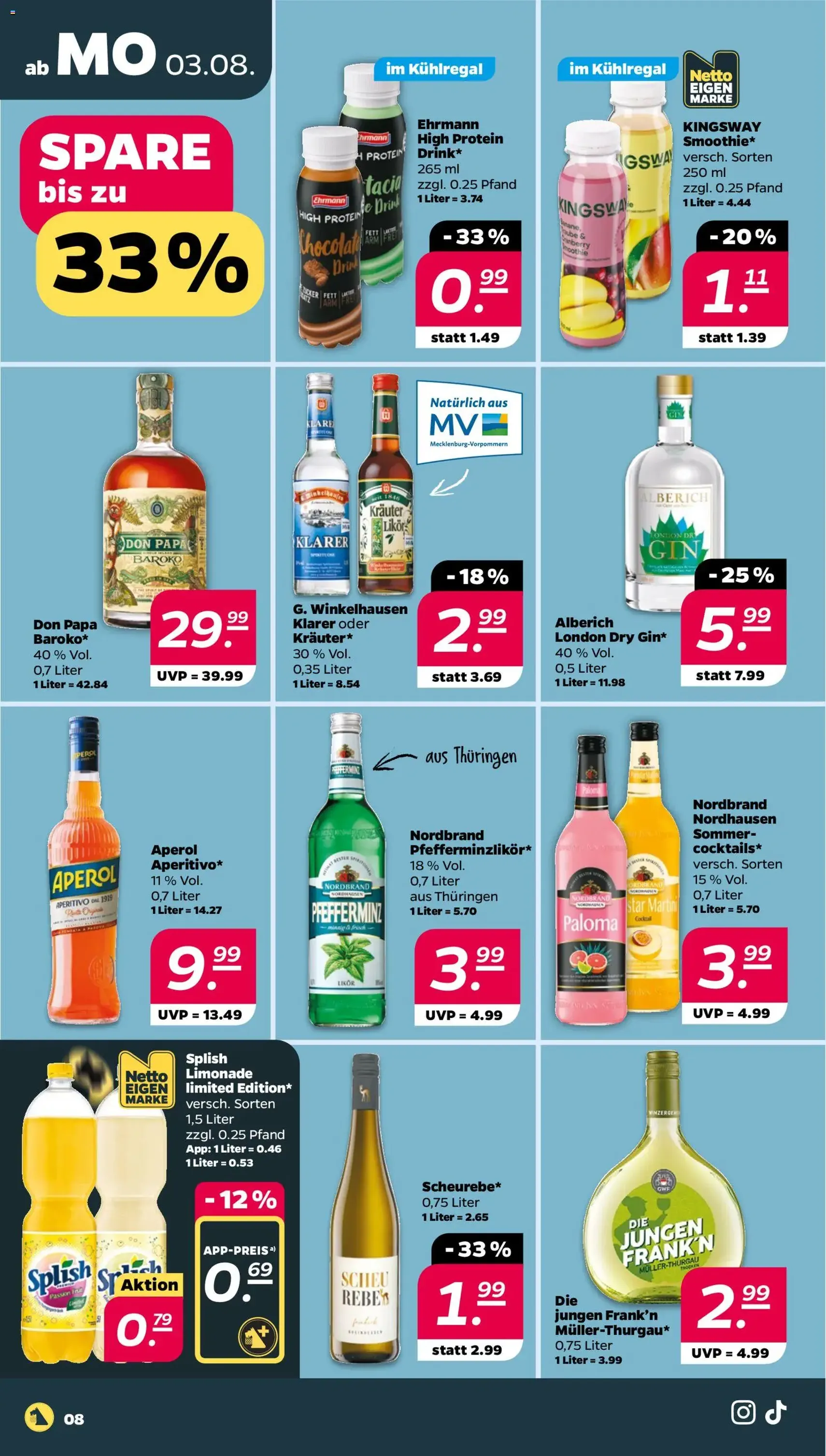 Netto Prospekt - Gültiger Prospekt ab 03.08.2026, Seite 10 von insgesamt 33