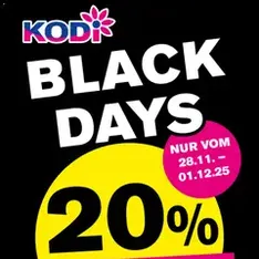 KODi - Black Friday - Prospekt Vorschau gültig ab 28.11.2025