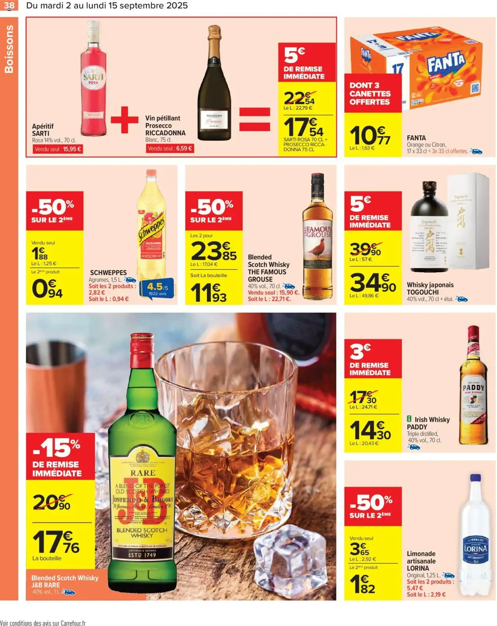 Carrefour catalogue semaine 36 - brochure valable à partir du 02/09/2025, page 40 sur 86 Carrefour catalogue semaine 36 - brochure valable à partir du 02/09/2025, page 40 sur 86