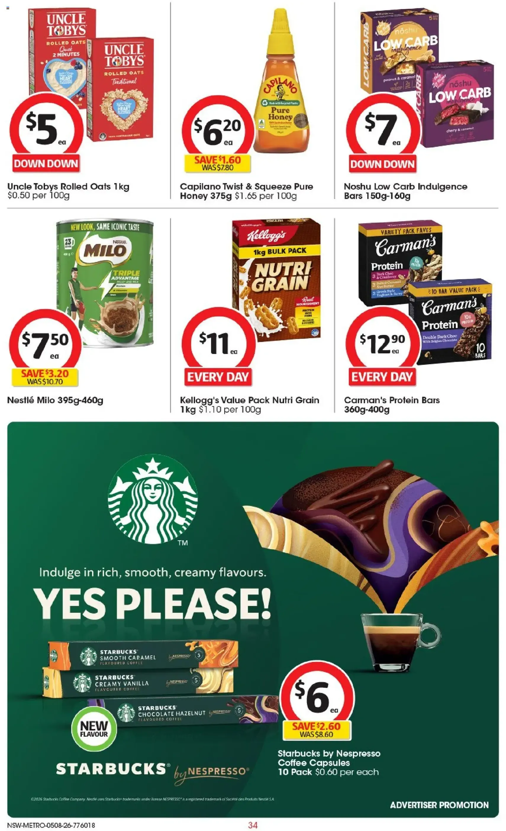 Coles catalogue - valid flyer from 04/08/2026, page 34 of 52