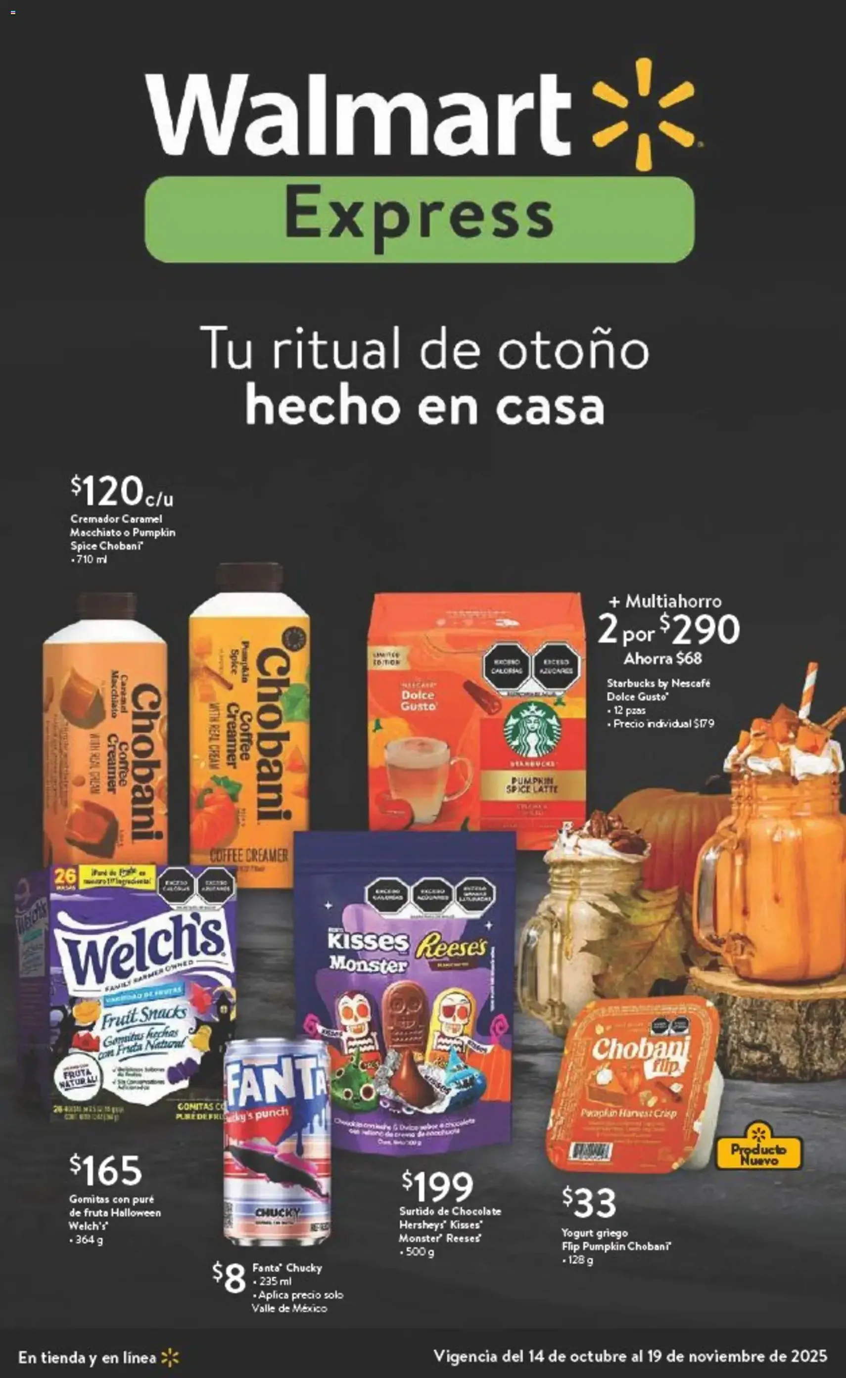 Walmart Express folleto Halloween - folleto válido desde 14/10/2025 página 1 de 24 Walmart Express folleto Halloween - folleto válido desde 14/10/2025 página 1 de 24
