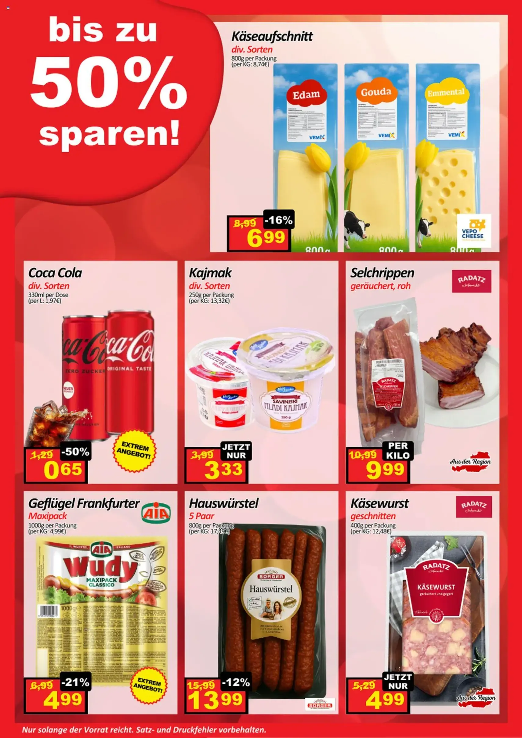 Wurstico Abholmarkt Flugblatt - Gültiger Prospekt ab 05.03.2026, Seite 2 von insgesamt 3