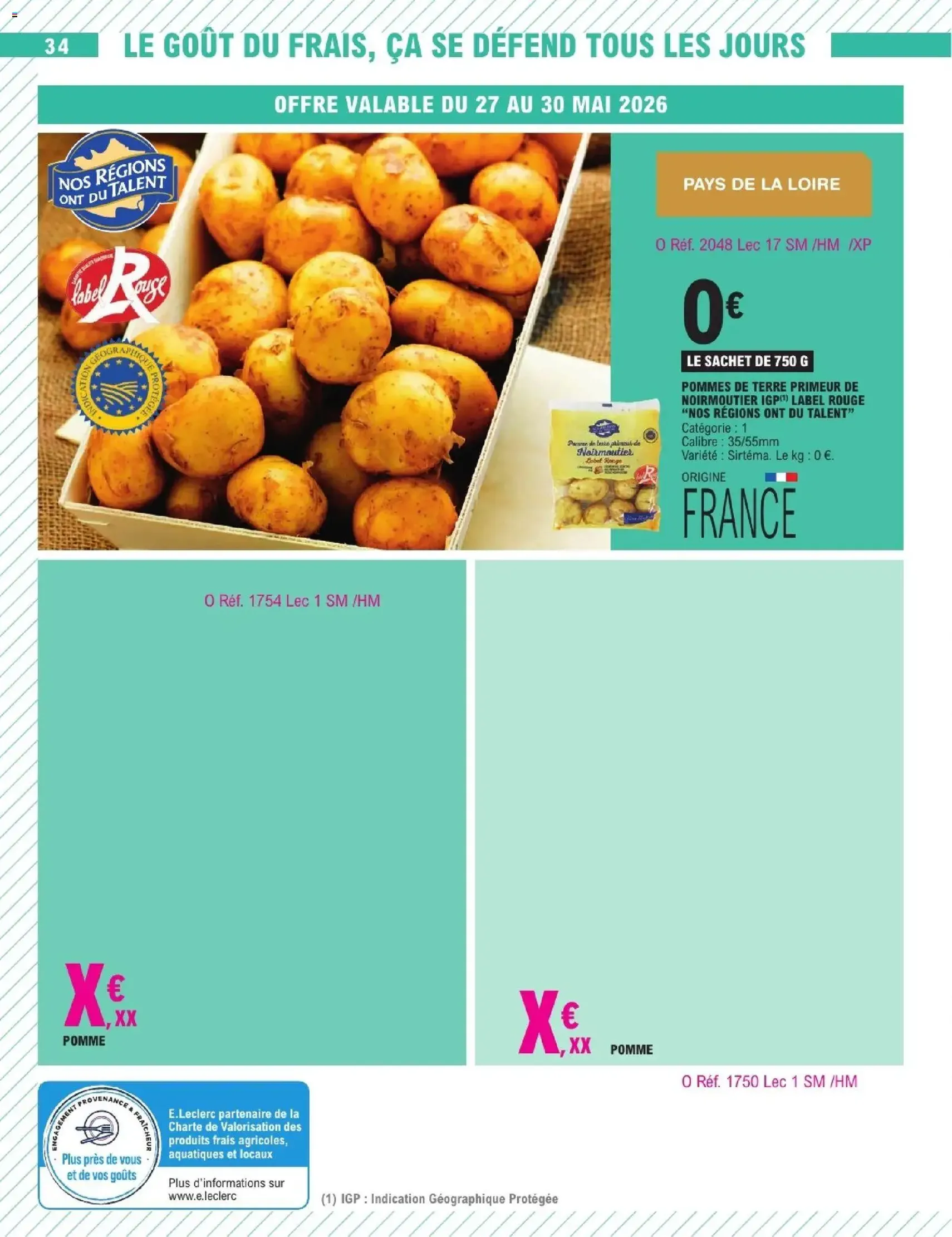 E.Leclerc catalogue de la semaine 22 - brochure valable à partir du 26/05/2026, page 62 sur 66
