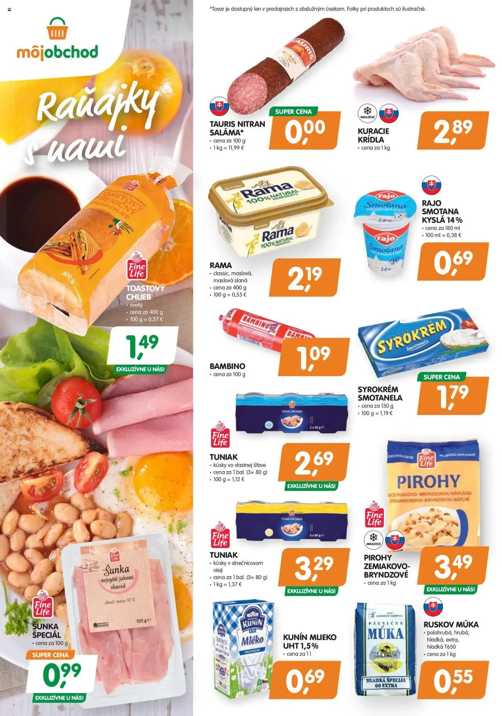 Môj obchod leták - platný leták od 01.08.2025 strana 2 z 4