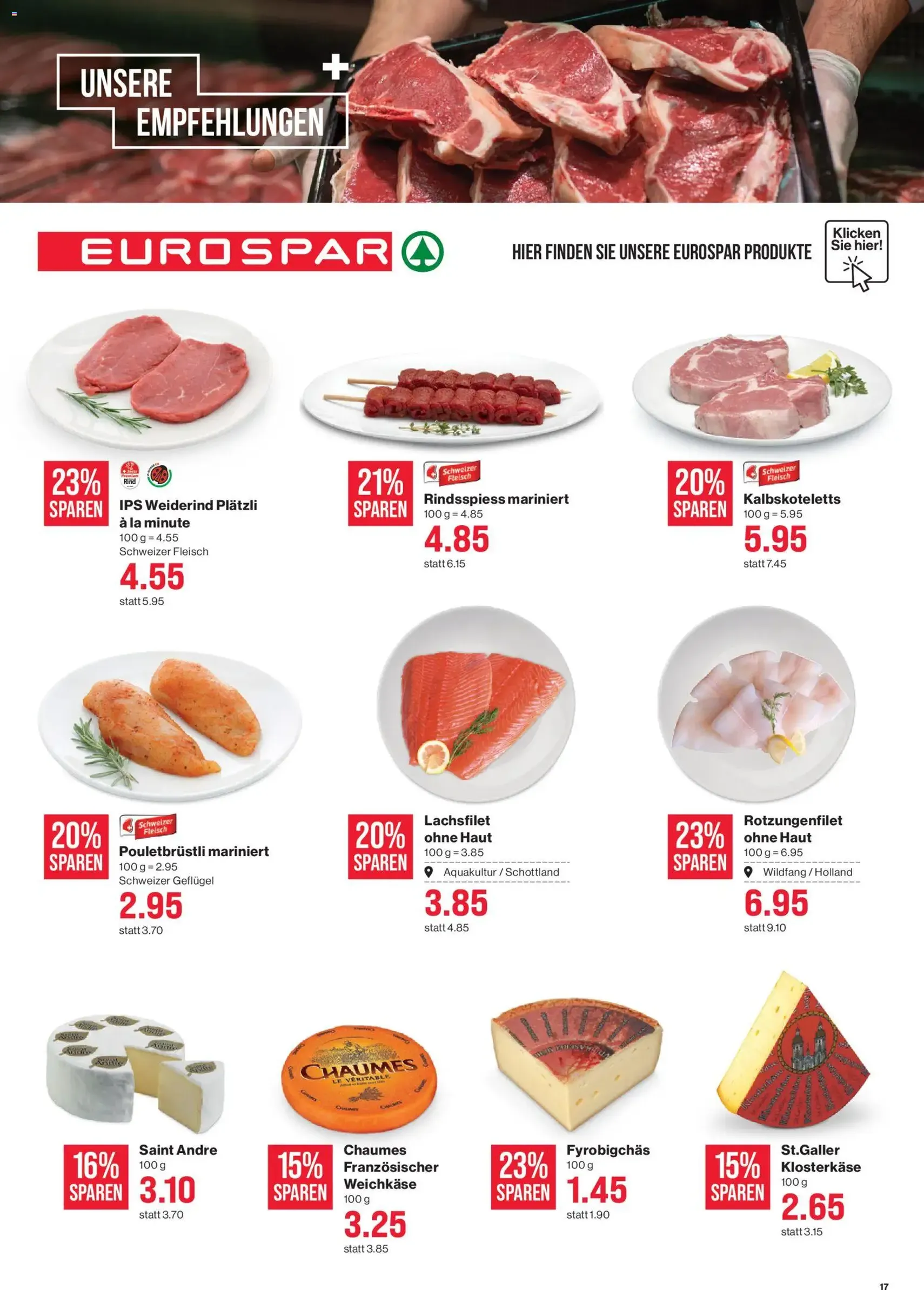 SPAR aktionen - Gültiger Prospekt ab 16.04.2026, Seite 17 von insgesamt 22
