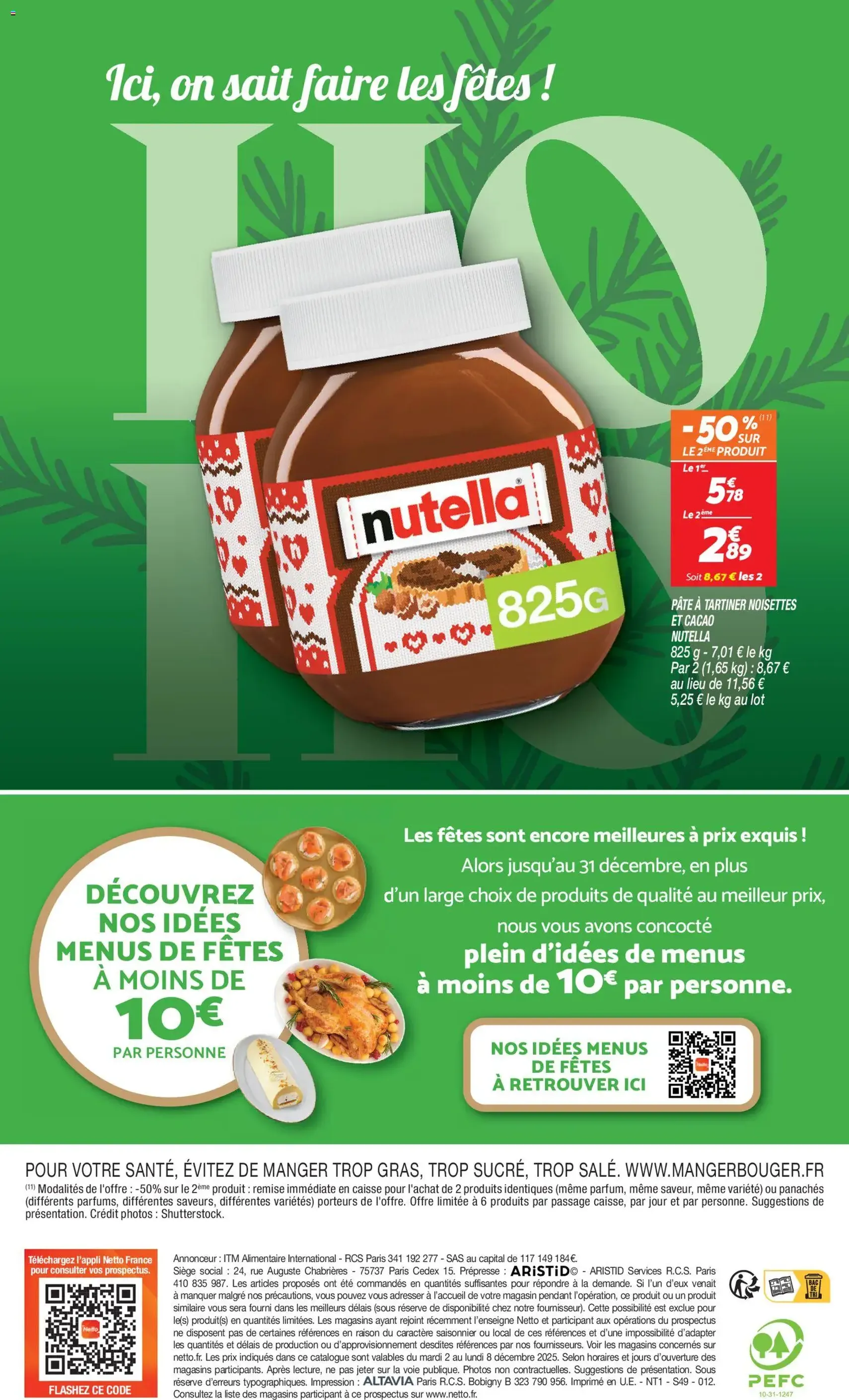 Netto - Festif ho ho ho - brochure valable à partir du 02/12/2025, page 20 sur 20