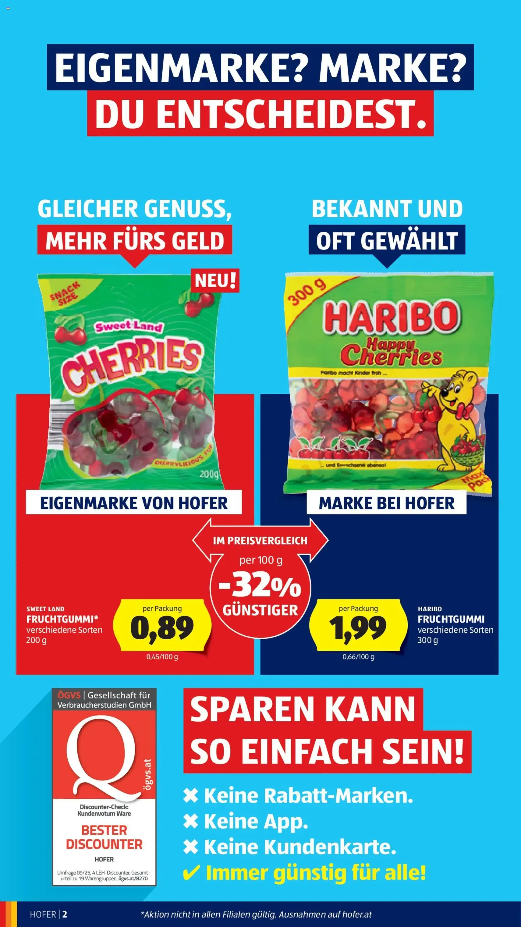 Hofer Flugblatt - Gültiger Prospekt ab 15.05.2026, Seite 4 von insgesamt 46