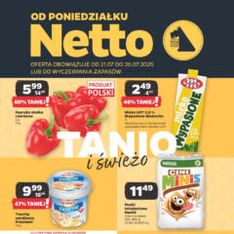 Netto gazetka - Spożywcza - podgląd gazetki ważnej od 21.07.2025