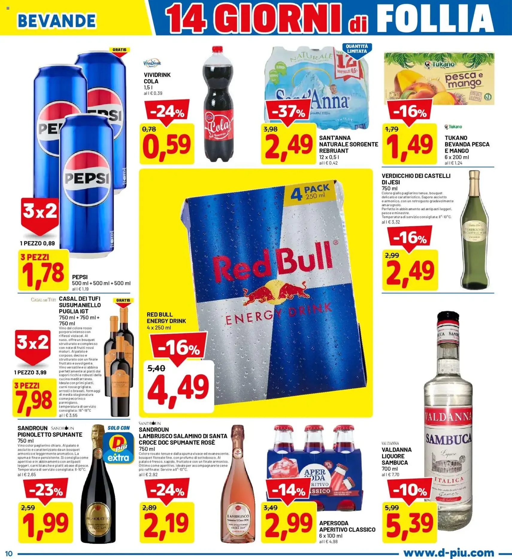D Più volantino - volantino valido dal 22/06/2026 pagina 10 di 16