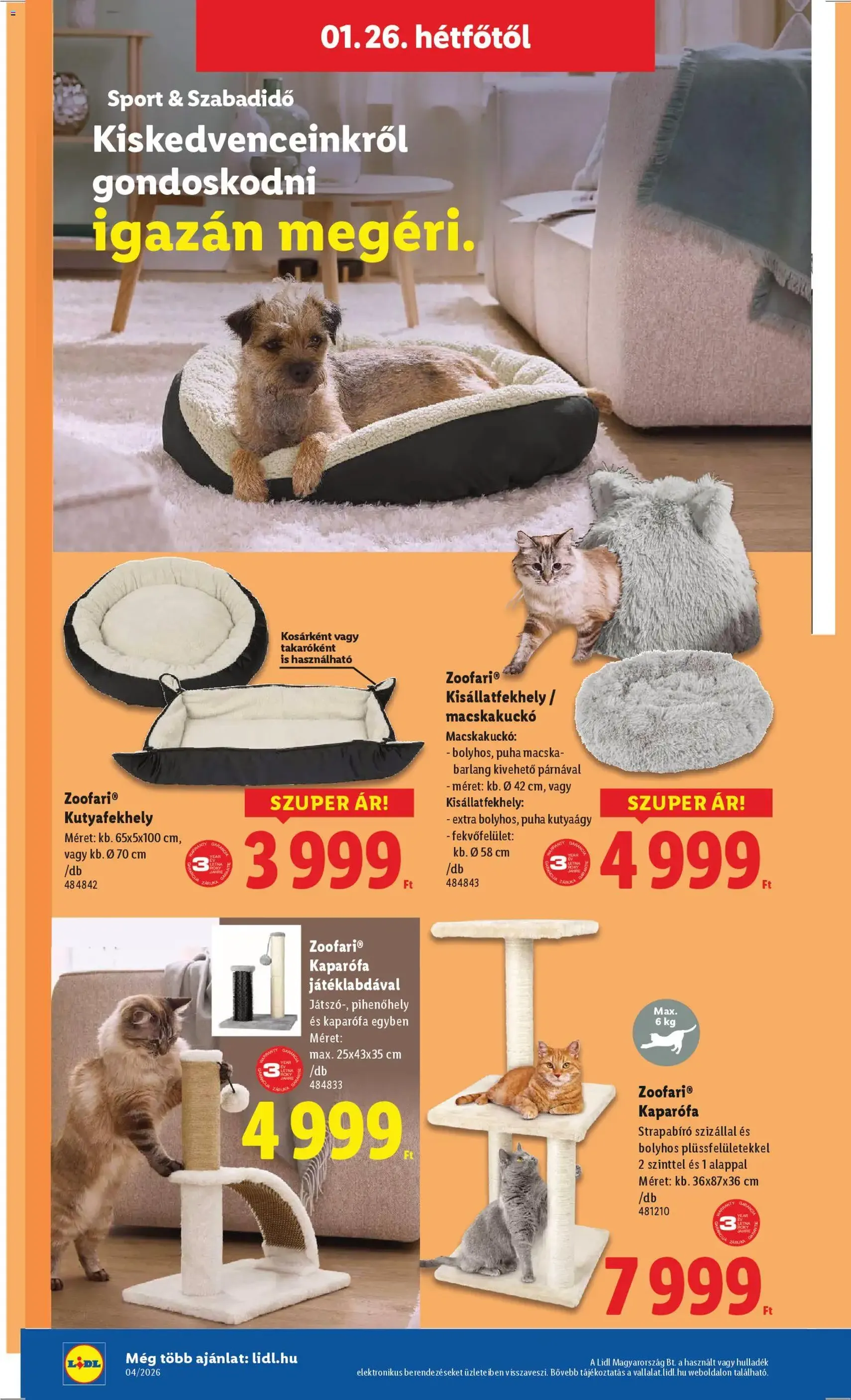 Lidl Akciós újság - 2026.01.22. érvényes szórólap 44 oldal 58 oldalból