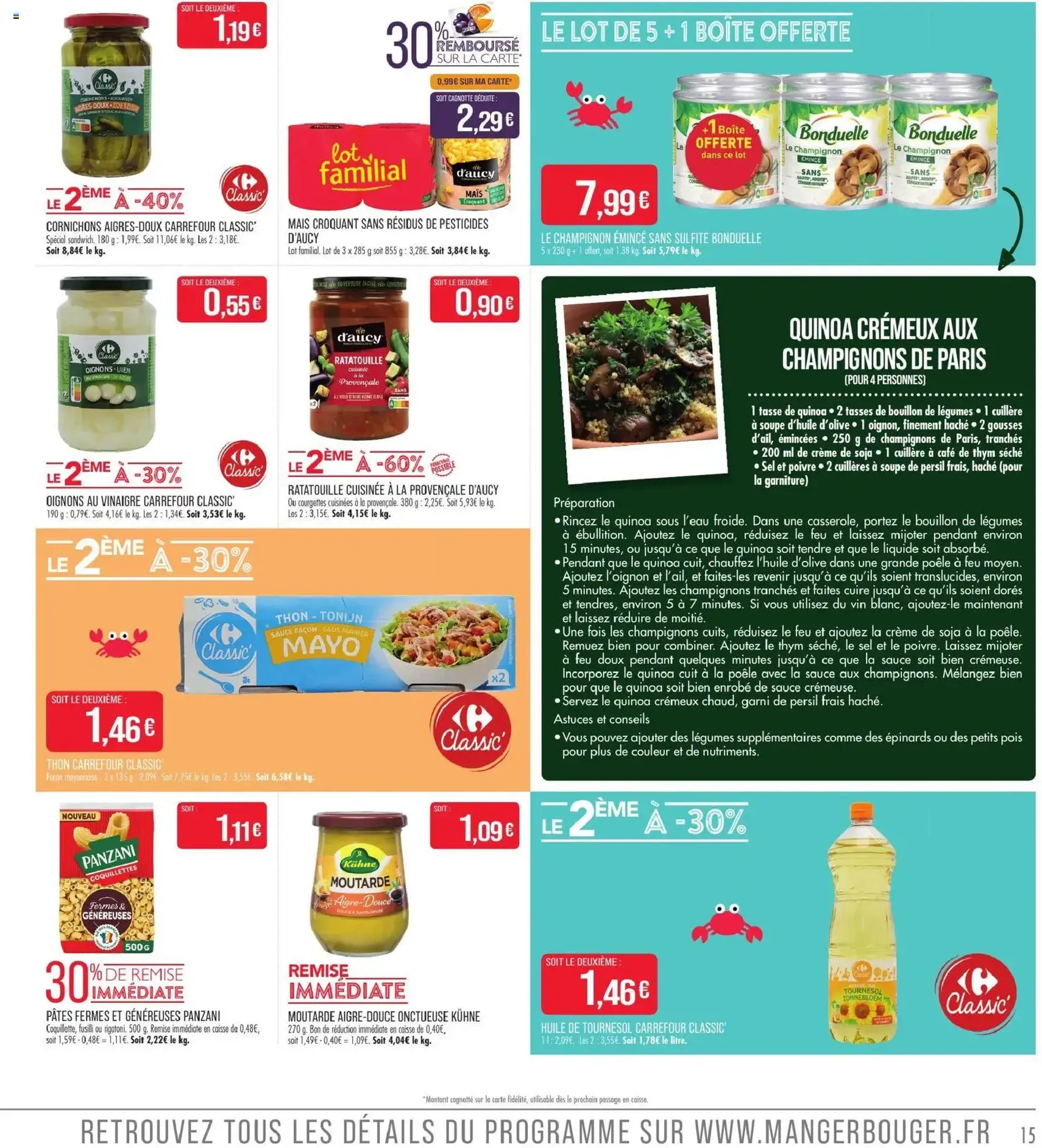 Match Supermarché catalogue - brochure valable à partir du 28/07/2026, page 15 sur 24