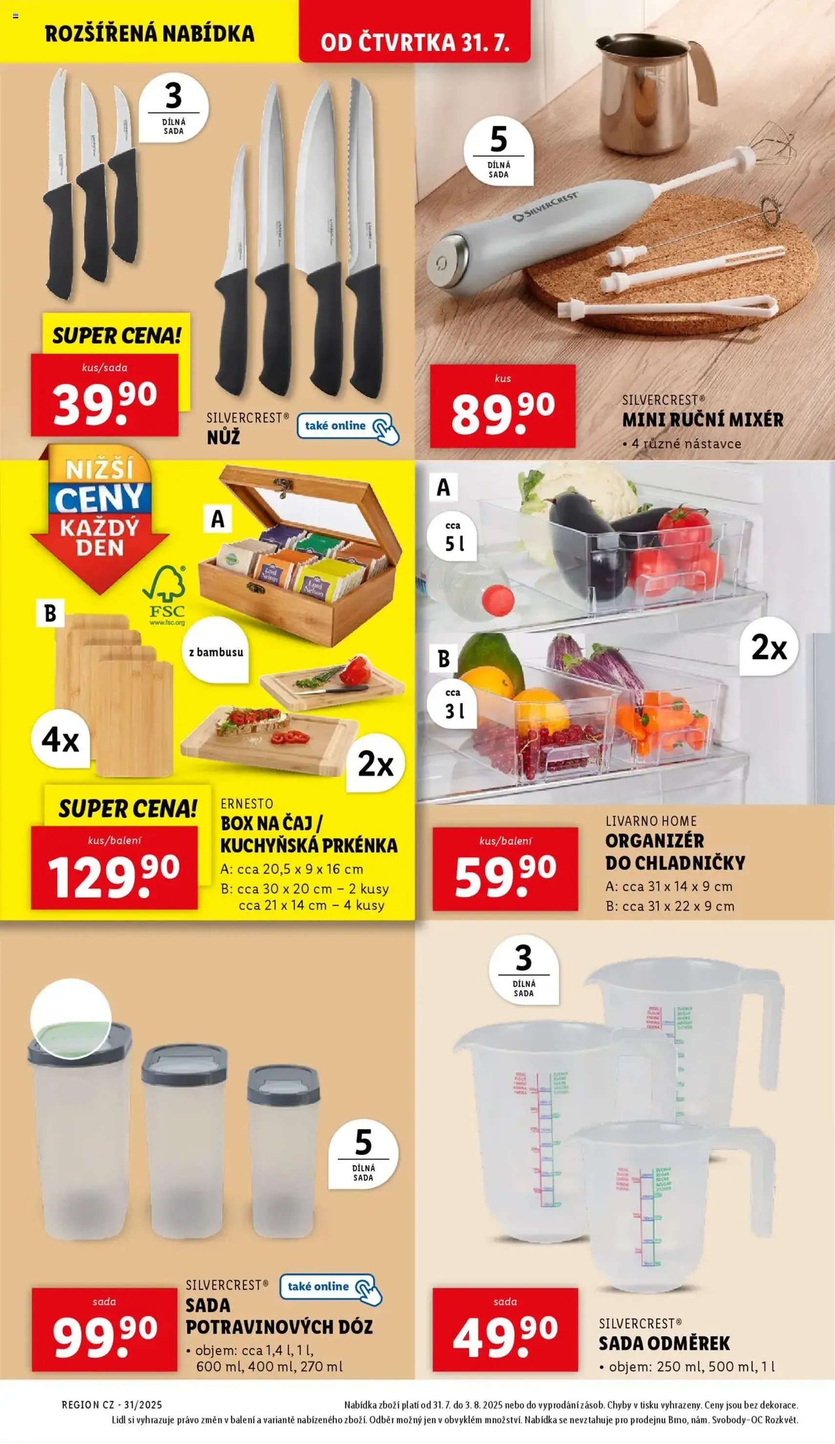 Lidl leták - platný leták od 31.07.2025 strana 34 z 45 Lidl leták - platný leták od 31.07.2025 strana 34 z 45