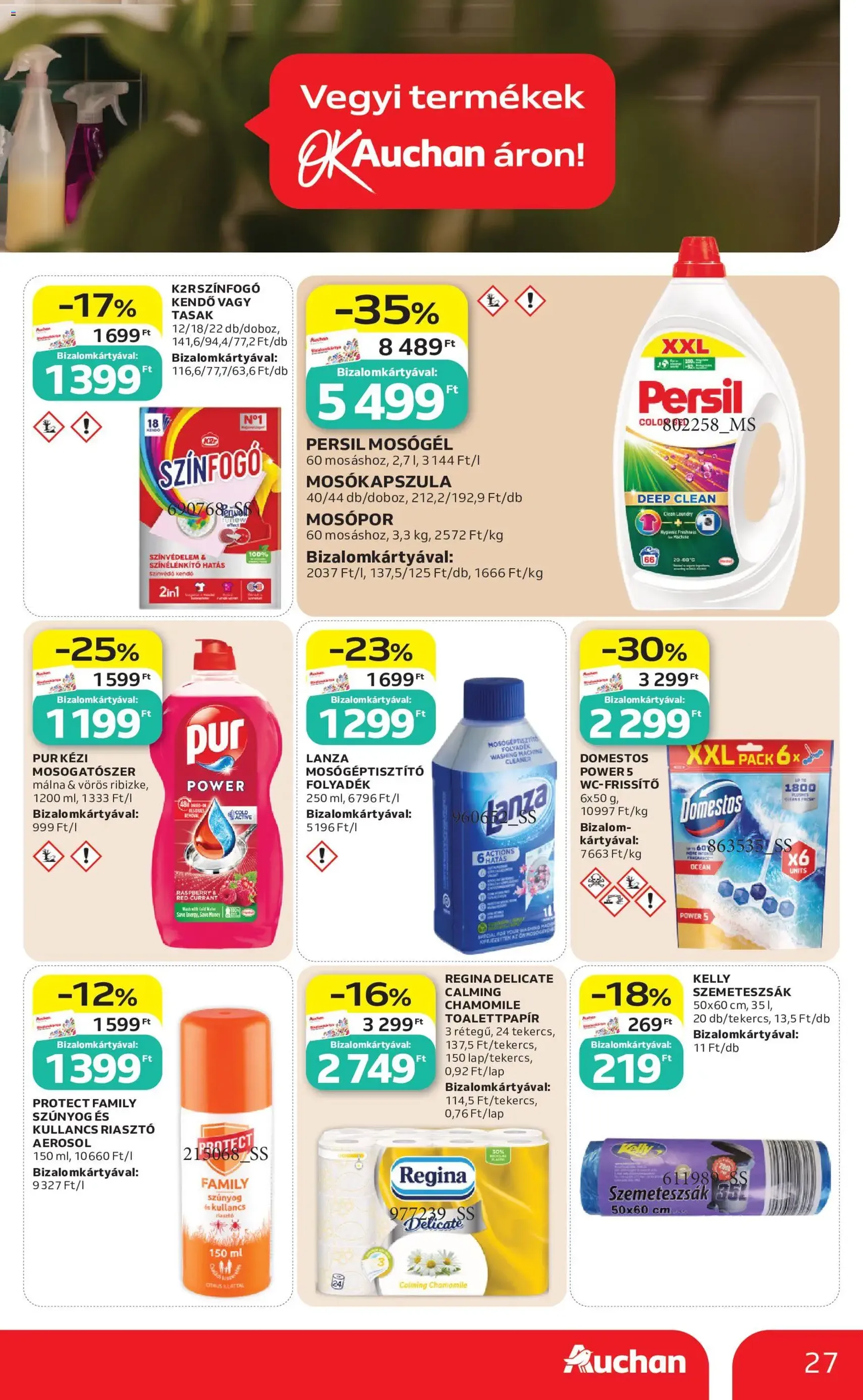 Auchan akciós újság - 2026.06.18. érvényes szórólap 27 oldal 40 oldalból