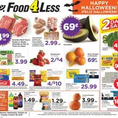 Food 4 Less Weekly Ad - Flyer preview valid from 10/22/2025