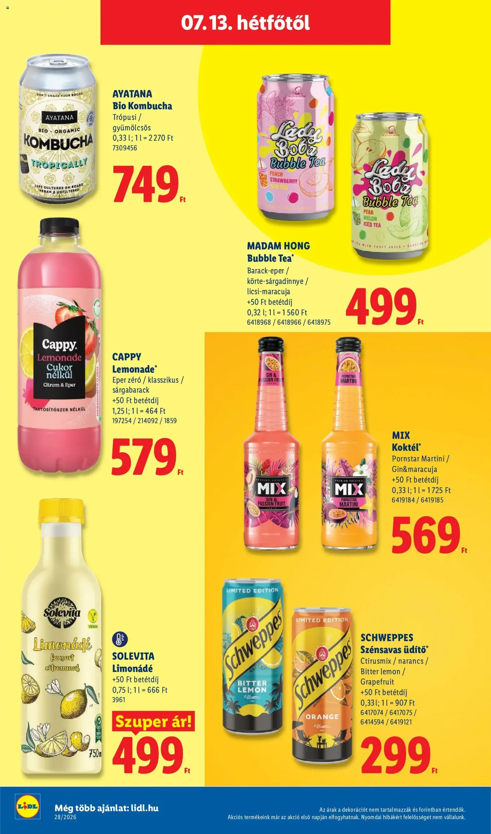 Lidl akciós újság - 2026.07.09. érvényes szórólap 74 oldal 80 oldalból