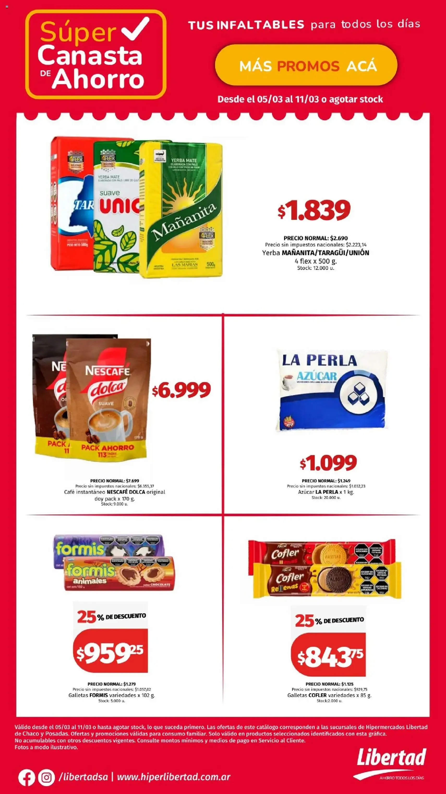 Hipermercado Libertad catálogo - folleto válido desde 05/03/2026 página 4 de 5