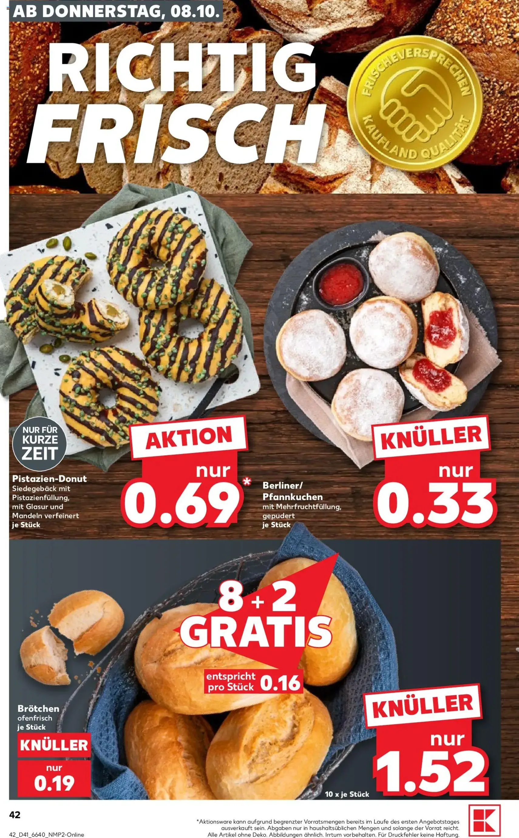Kaufland Prospekt - Gültiger Prospekt ab 08.10.2026, Seite 42 von insgesamt 70