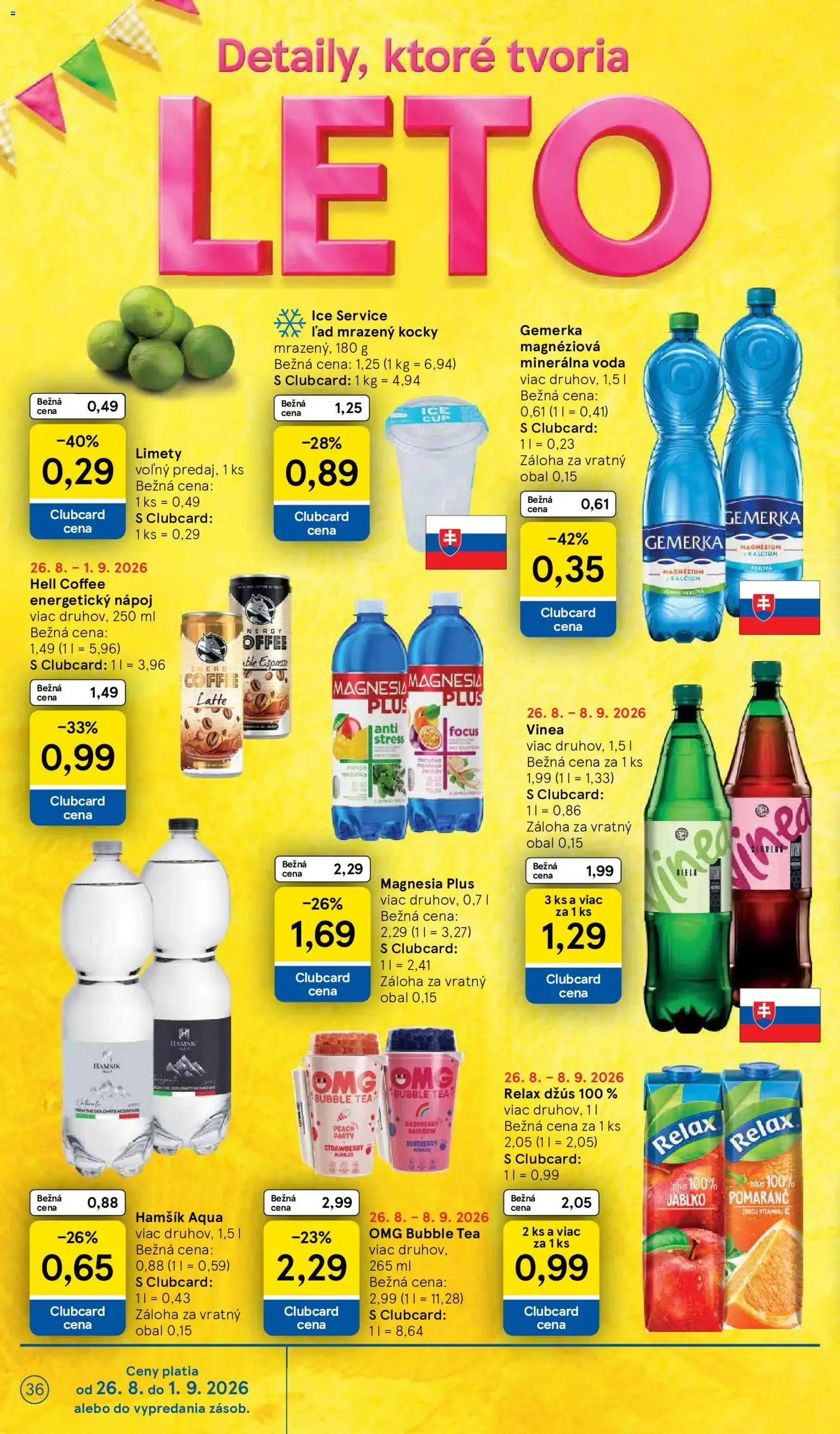 Tesco Hypermarket - leták - platný leták od 26.08.2026 strana 36 z 58