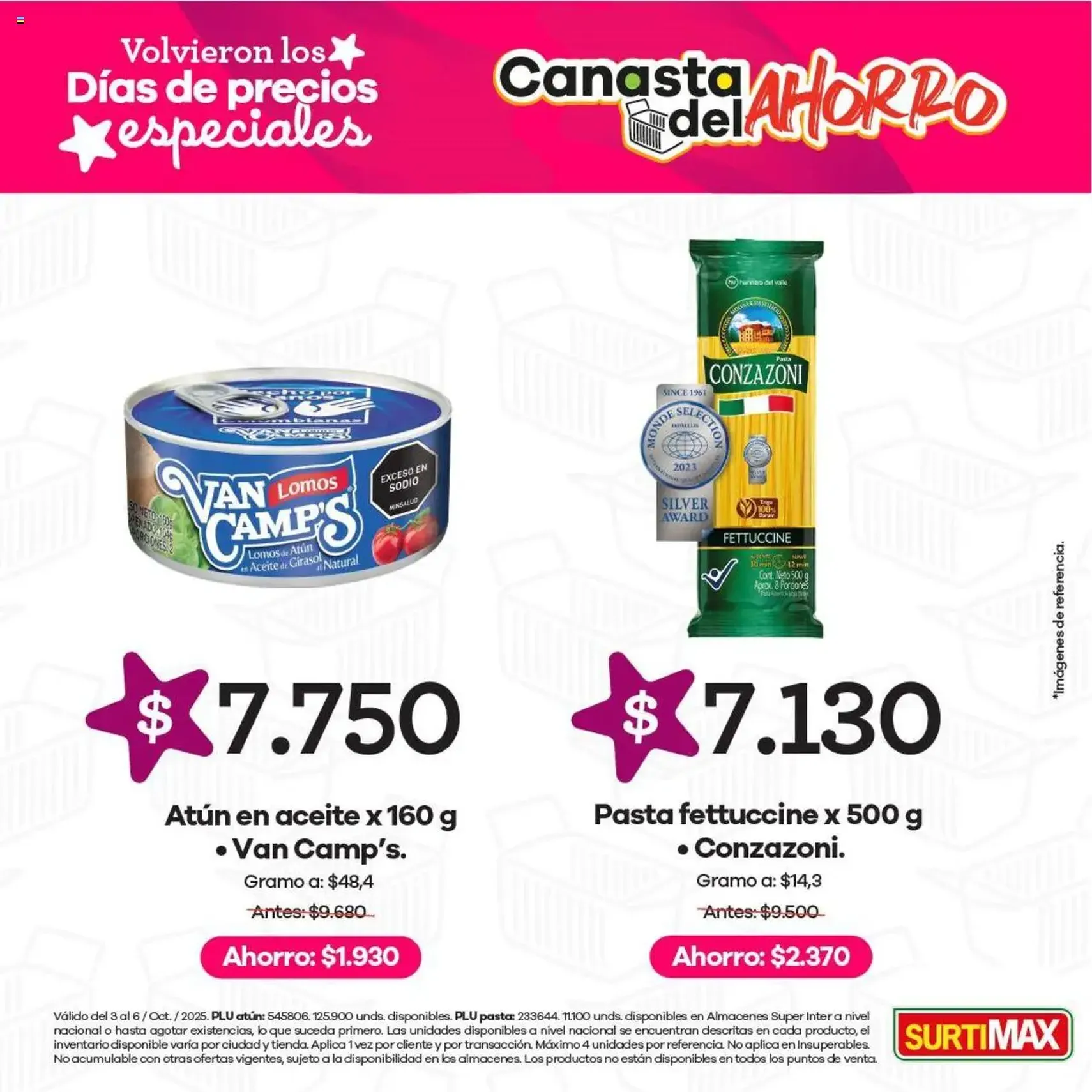 Surtimax - Catálogo - folleto válido desde 03/10/2025 página 2 de 5