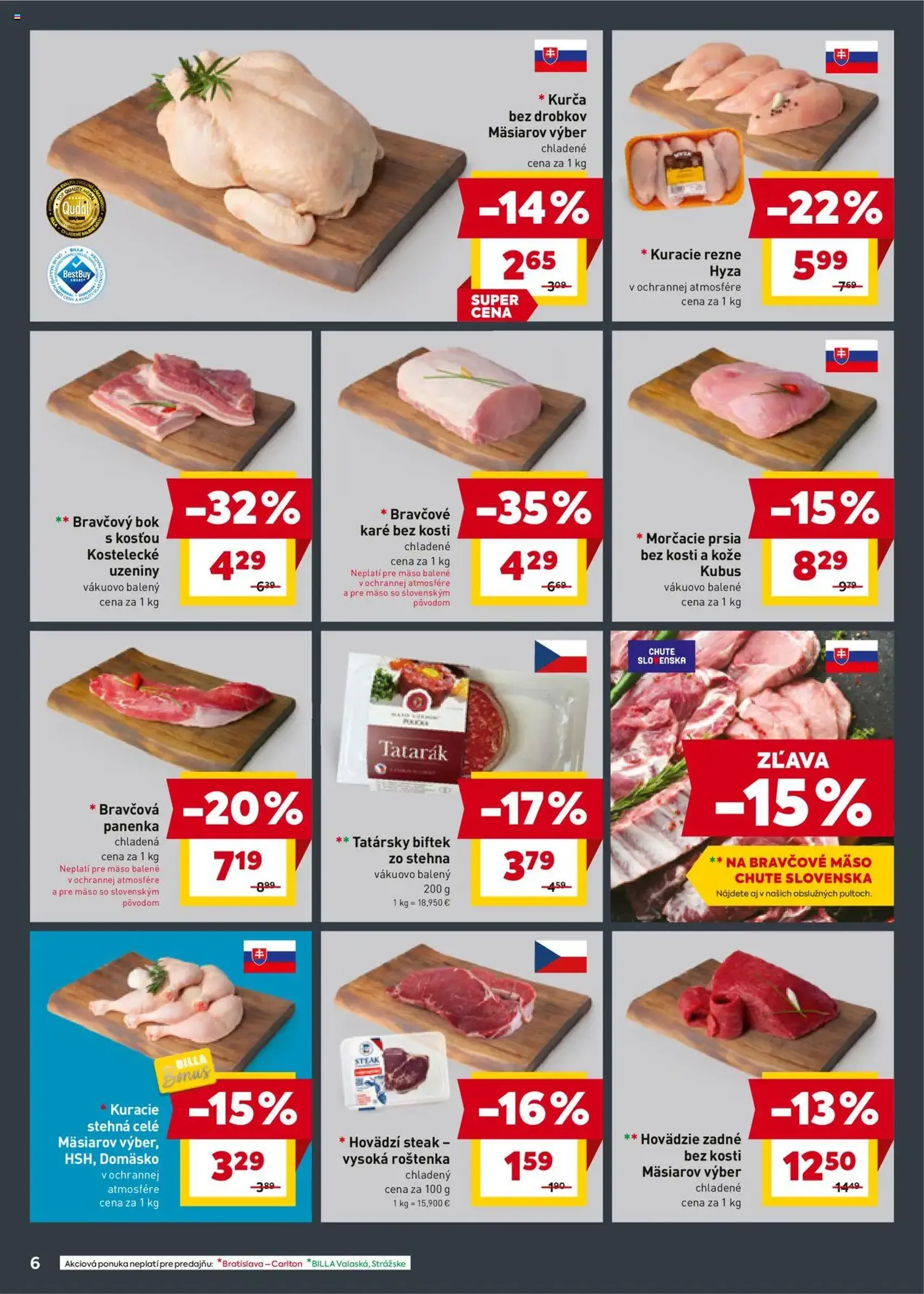 Billa leták - platný leták od 15.10.2025 strana 6 z 20