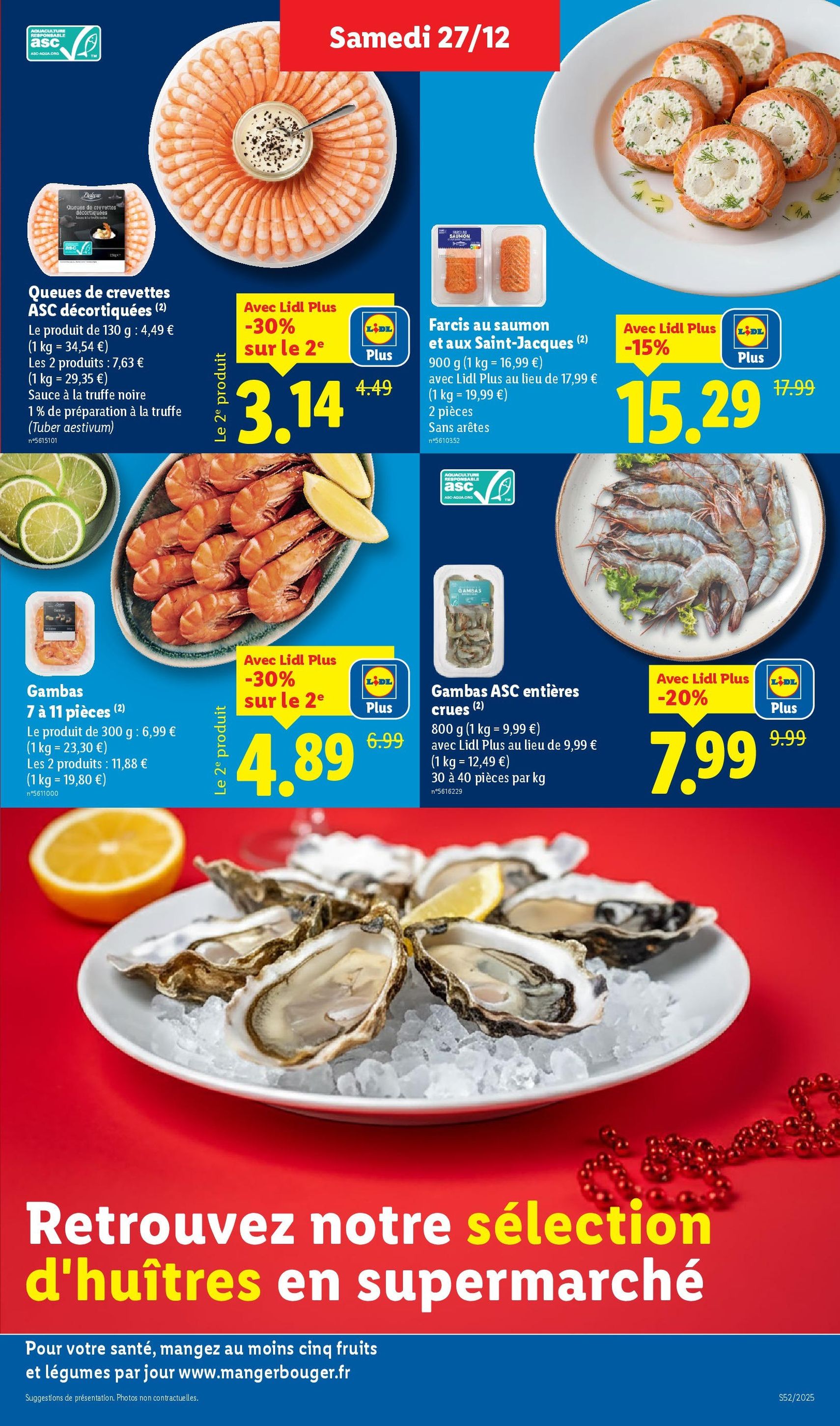 LIDL catalogue semaine 52 - brochure valable à partir du 27/12/2025, page 7 sur 84