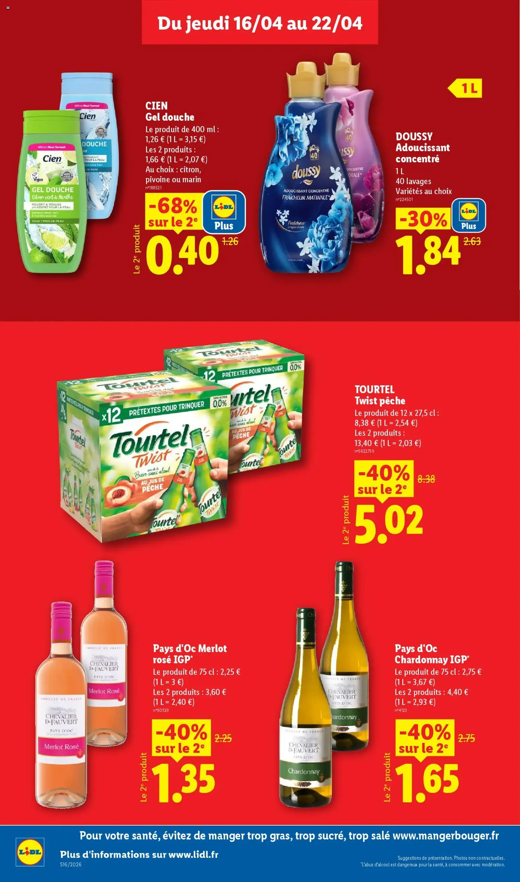 LIDL catalogue - brochure valable à partir du 16/04/2026, page 12 sur 67