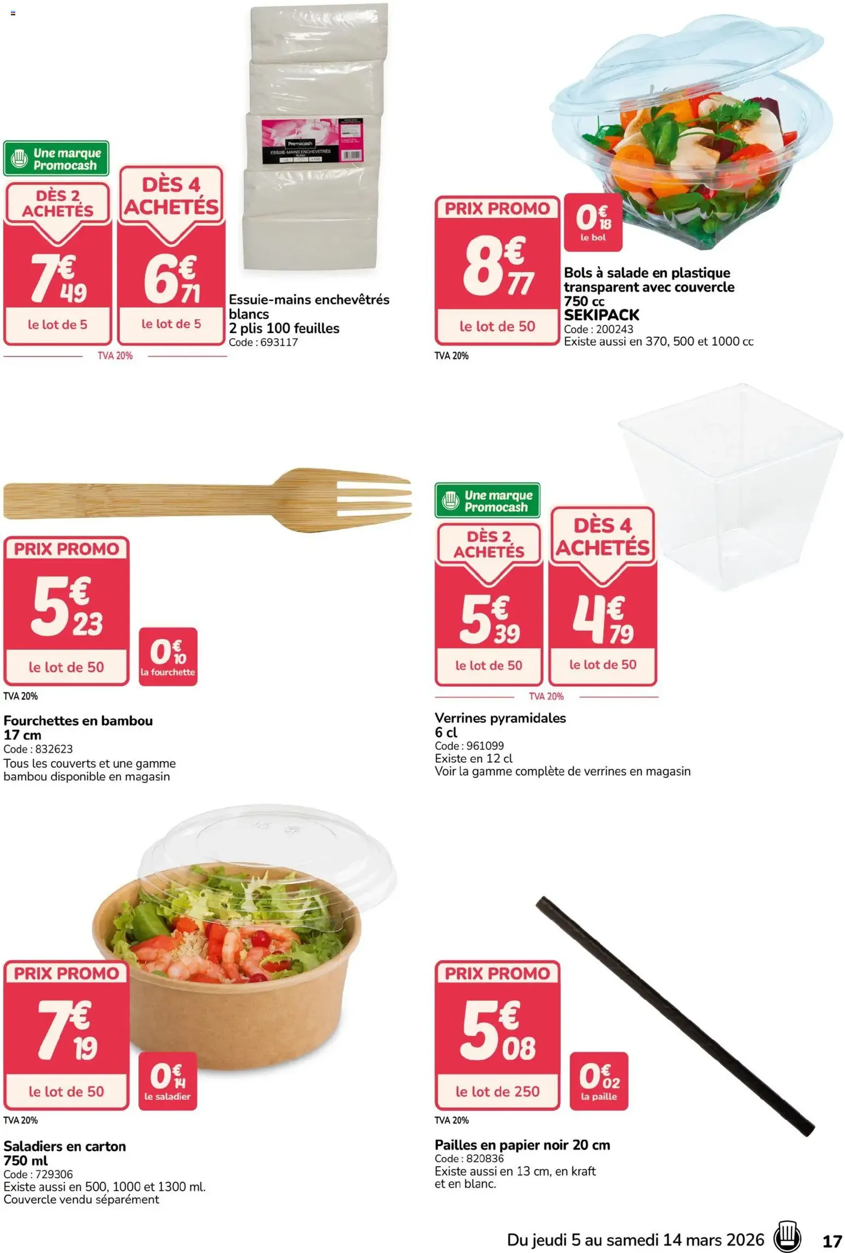 Promocash catalogue - brochure valable à partir du 05/03/2026, page 17 sur 24