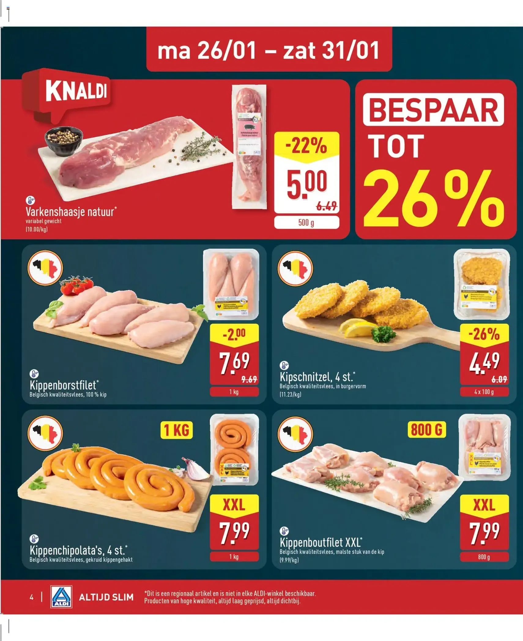 Aldi folder week 4 - geldige folder vanaf 26/01/2026 pagina 4 van 32