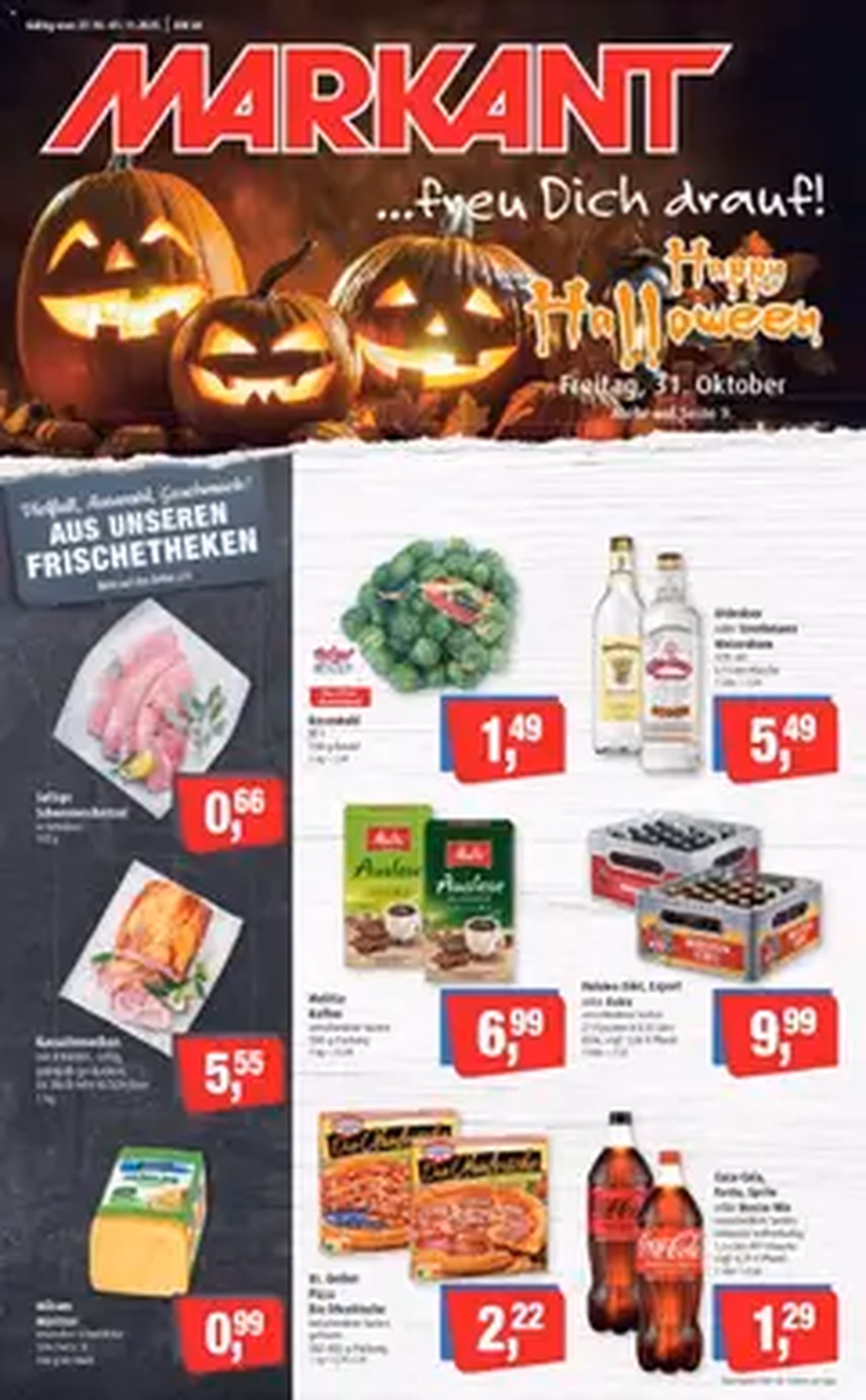 Markant Prospekt - Gültiger Prospekt ab 27.10.2025, Seite 1 von insgesamt 1