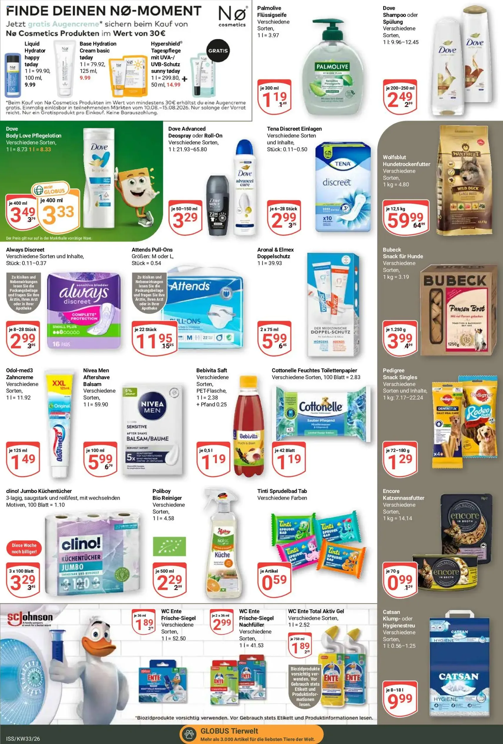 Globus Prospekt - Gültiger Prospekt ab 10.08.2026, Seite 20 von insgesamt 31