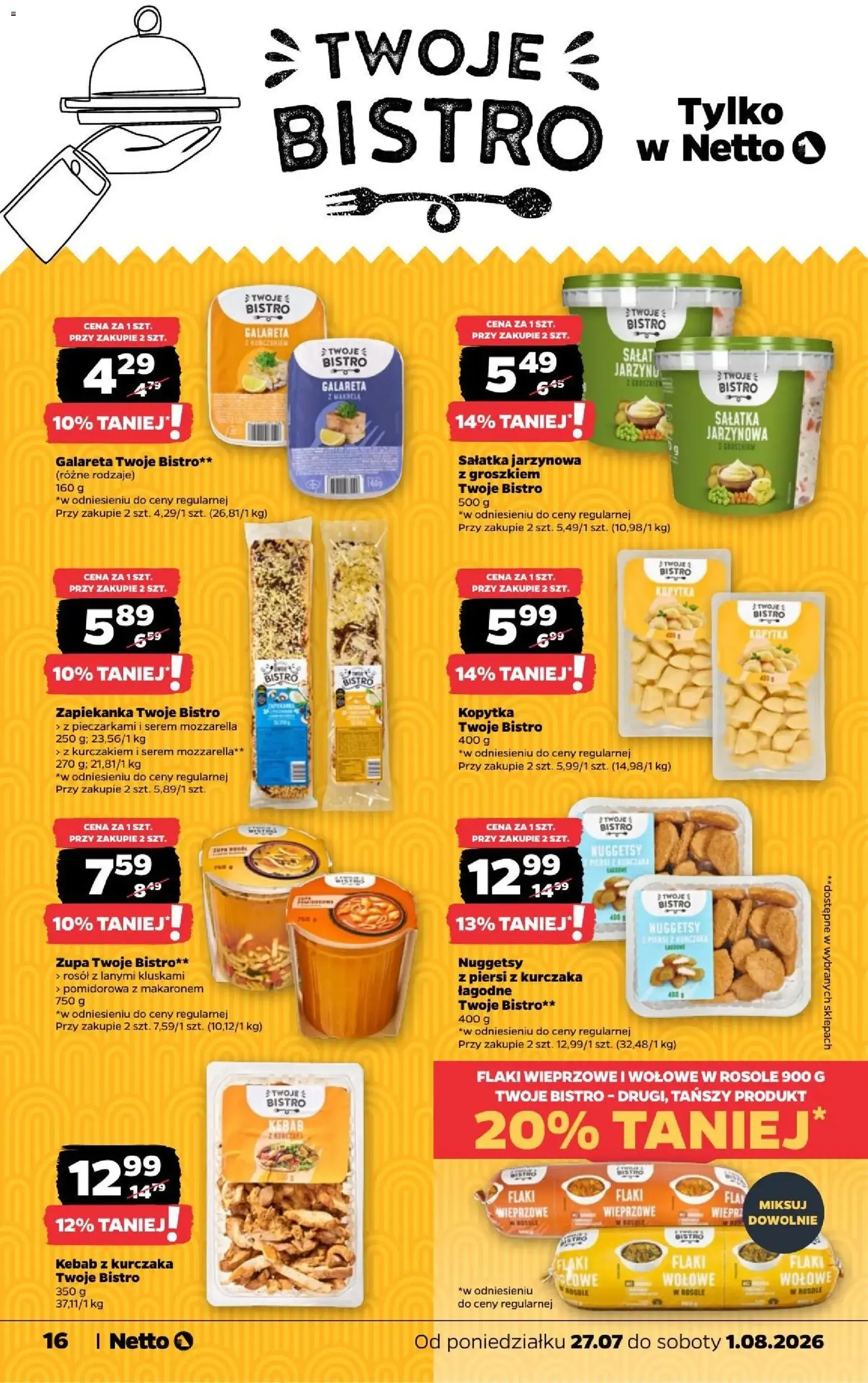 Netto gazetka od poniedziałku - ważny gazetka od 27.07.2026 strona 16 z 33