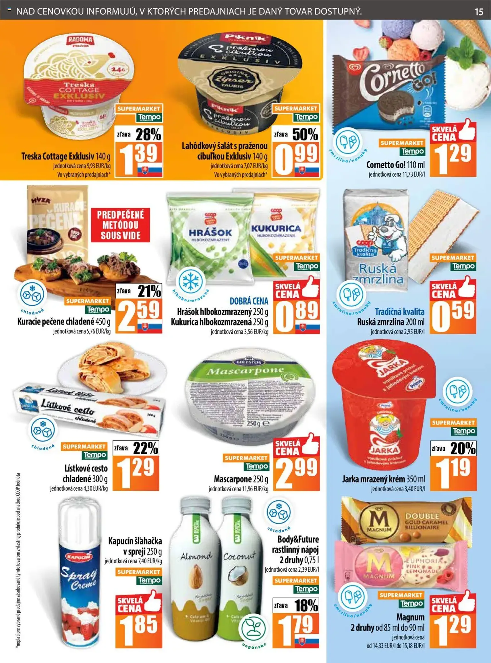 COOP Jednota leták - platný leták od 28.08.2025 strana 15 z 28 COOP Jednota leták - platný leták od 28.08.2025 strana 15 z 28