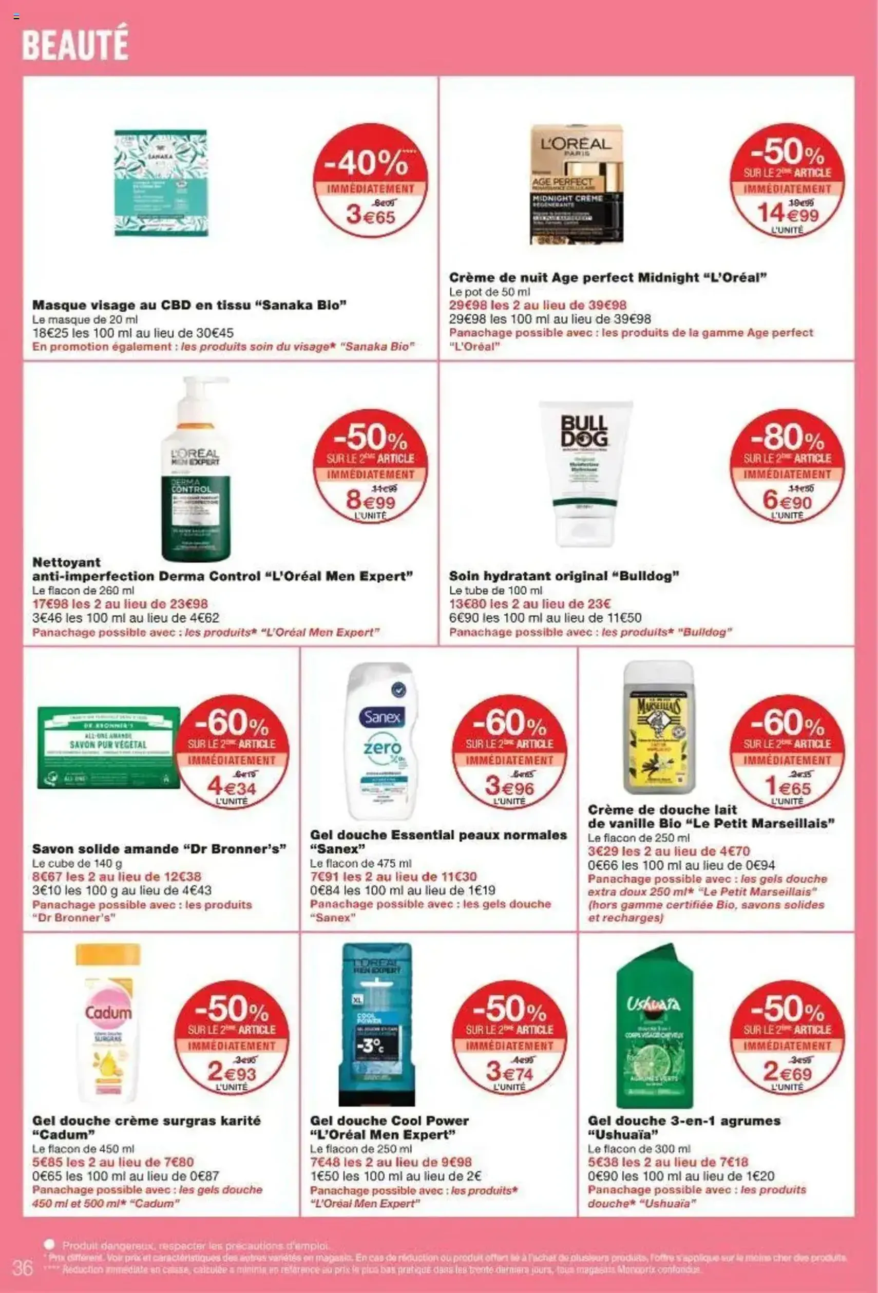 Monoprix catalogue - brochure valable à partir du 29/07/2025, page 36 sur 47 Monoprix catalogue - brochure valable à partir du 29/07/2025, page 36 sur 47