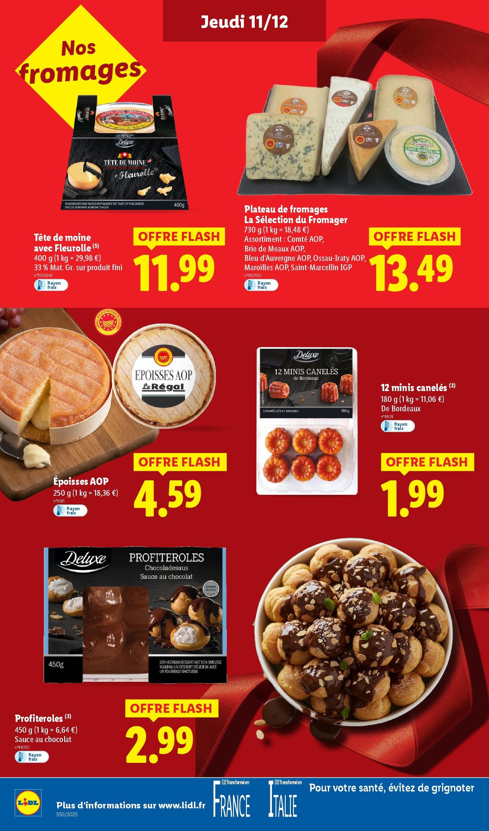 LIDL catalogue semaine 50 - brochure valable à partir du 11/12/2025, page 34 sur 88