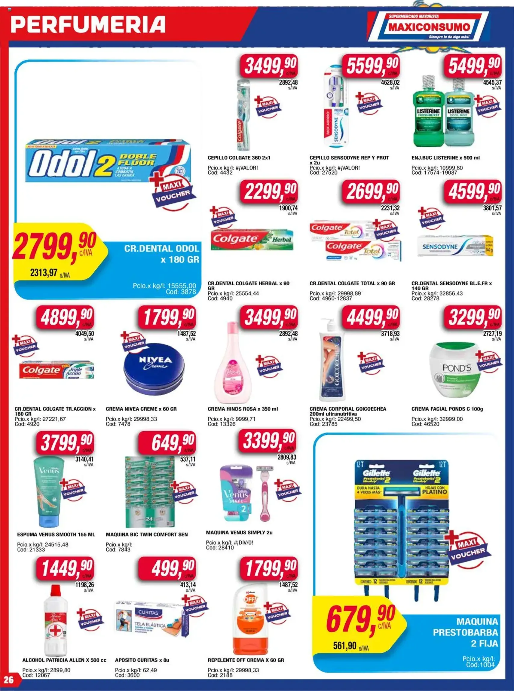 Maxiconsumo ofertas - folleto válido desde 21/07/2025 página 26 de 28 Maxiconsumo ofertas - folleto válido desde 21/07/2025 página 26 de 28