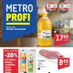 Metro Angebote Profi - Prospekt Vorschau gültig ab 21.08.2025