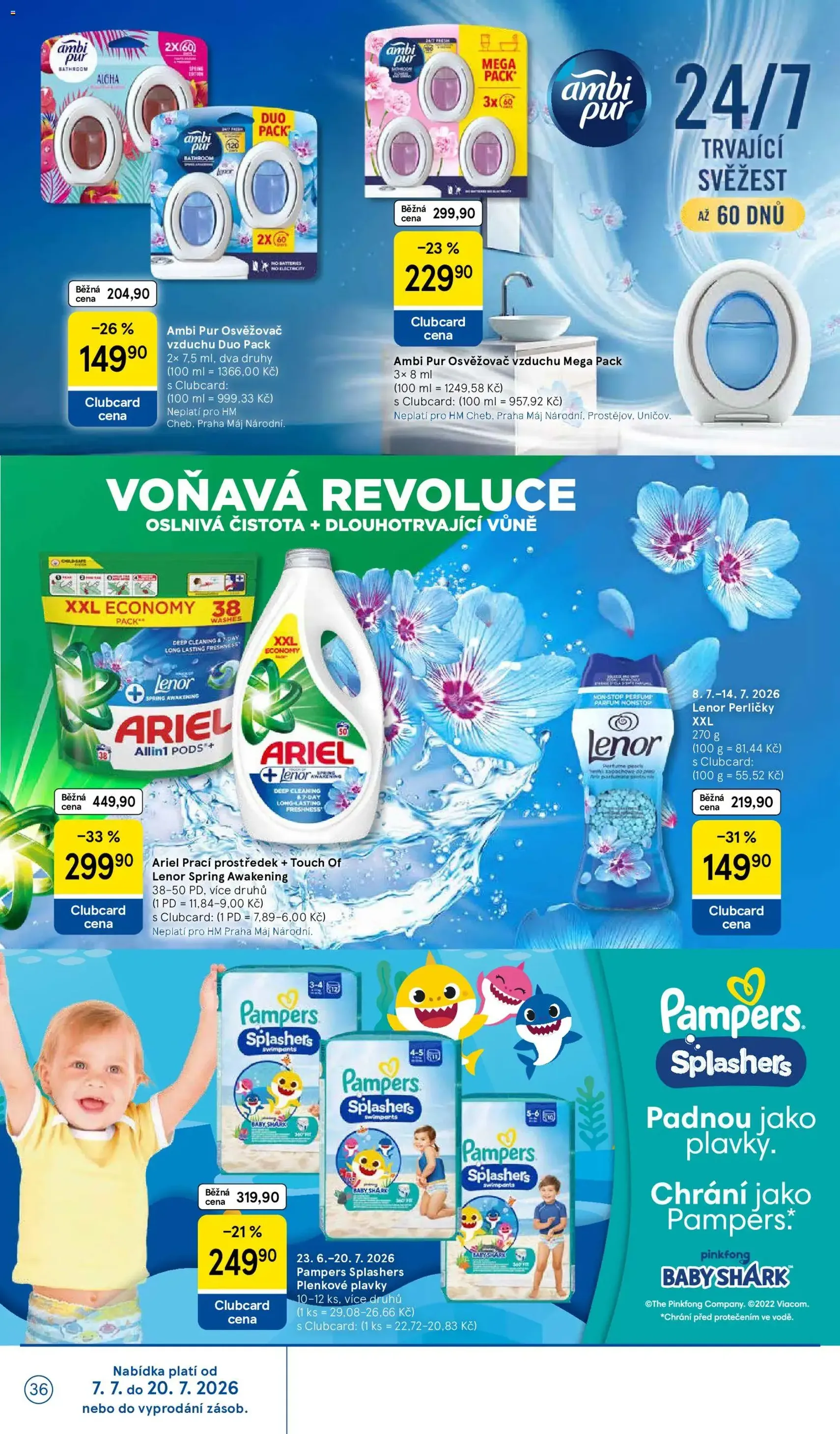 Tesco leták - Hypermarket - platný leták od 08.07.2026 strana 36 z 36