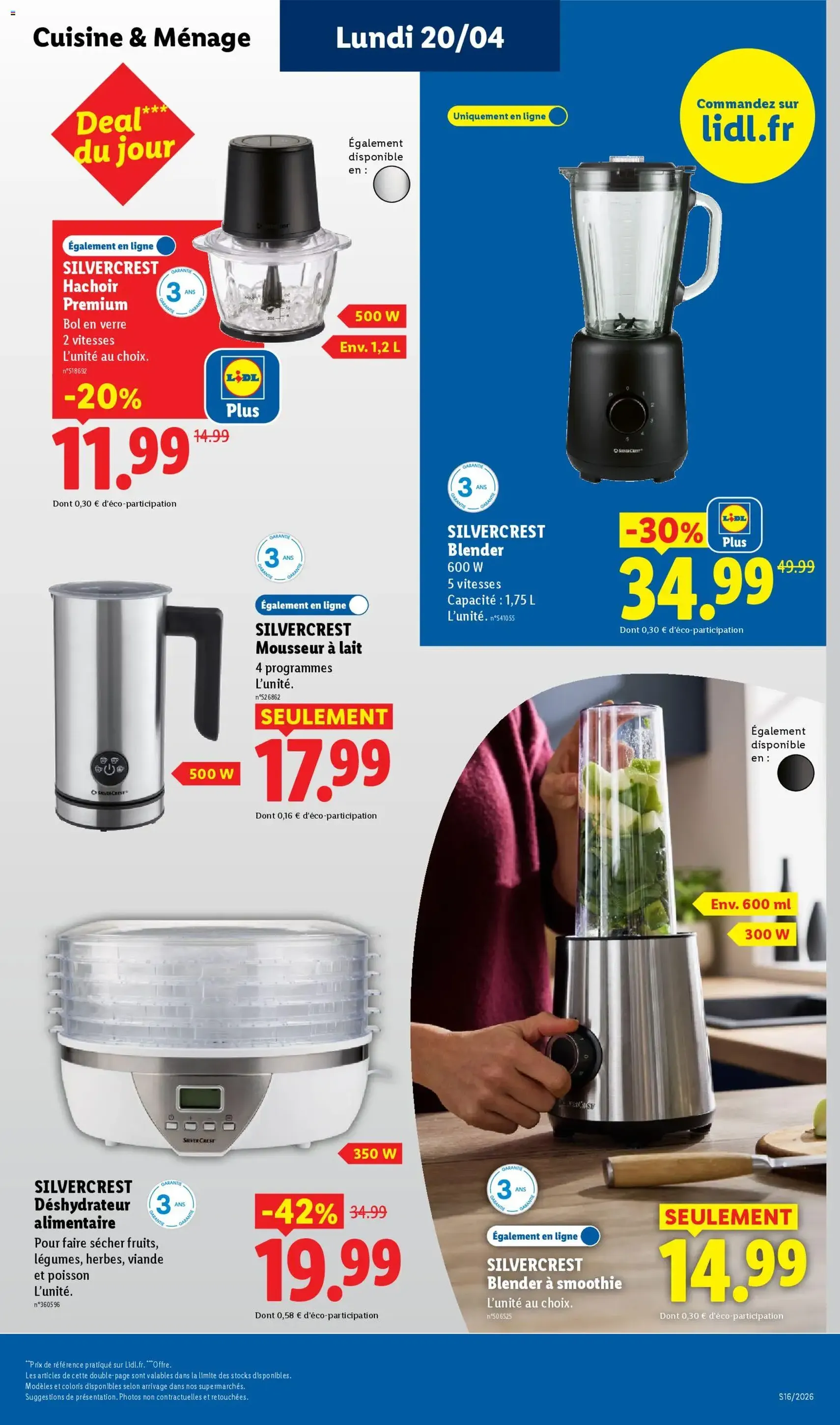 LIDL catalogue - brochure valable à partir du 16/04/2026, page 47 sur 67