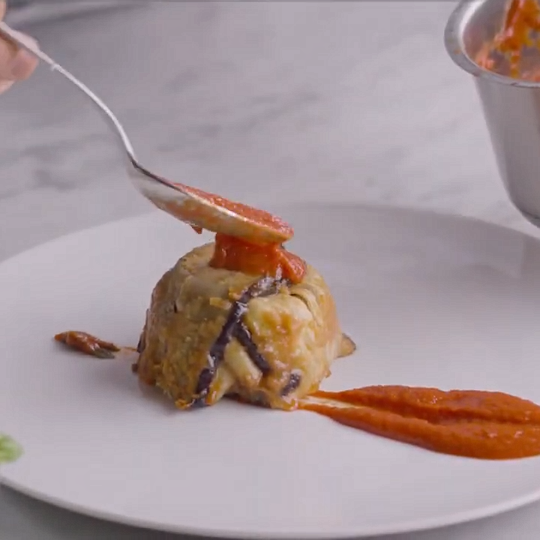 Anteprima ricetta Flan di Melanzane