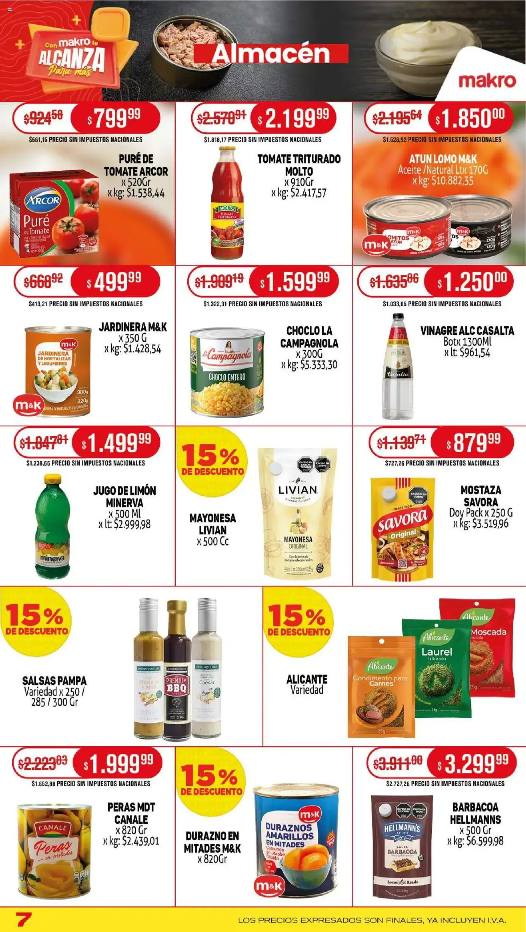 Makro ofertas - folleto válido desde 25/09/2025 página 7 de 20