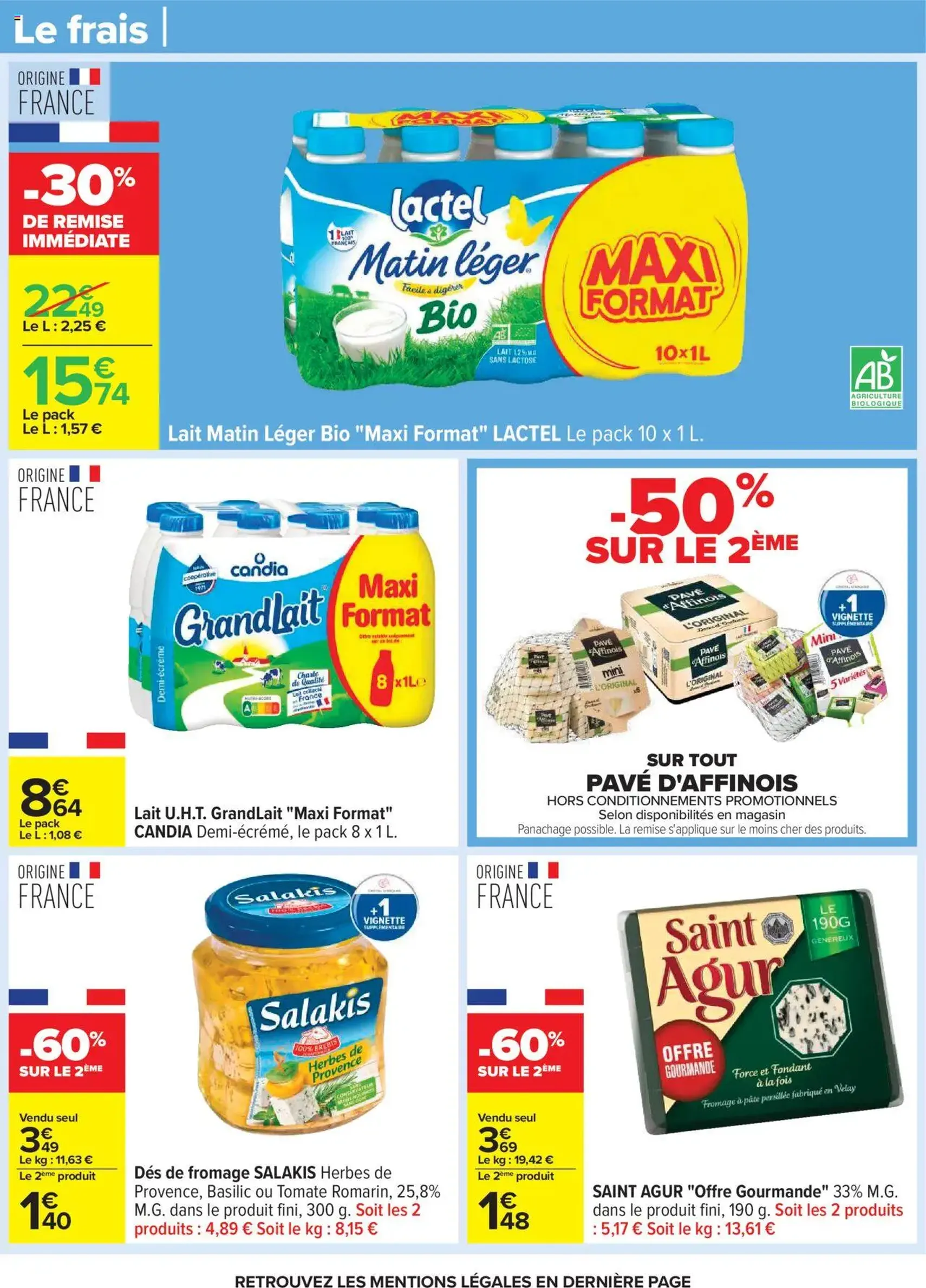 Carrefour catalogue semaine 30 - brochure valable à partir du 22/07/2025, page 46 sur 108 Carrefour catalogue semaine 30 - brochure valable à partir du 22/07/2025, page 46 sur 108