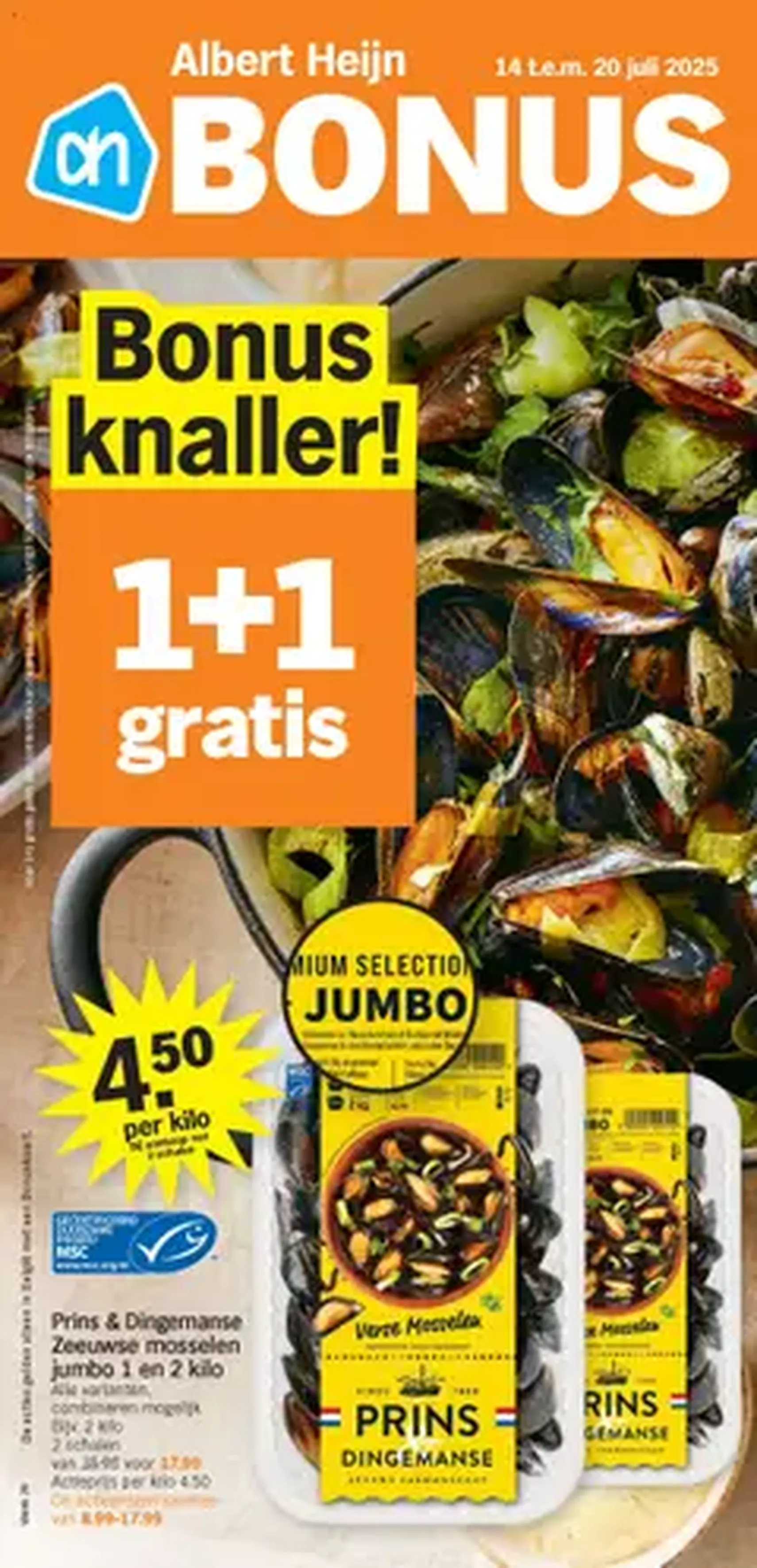 Albert Heijn folder week / de la semaine 29 - geldige folder vanaf 14/07/2025 pagina 1 van 1