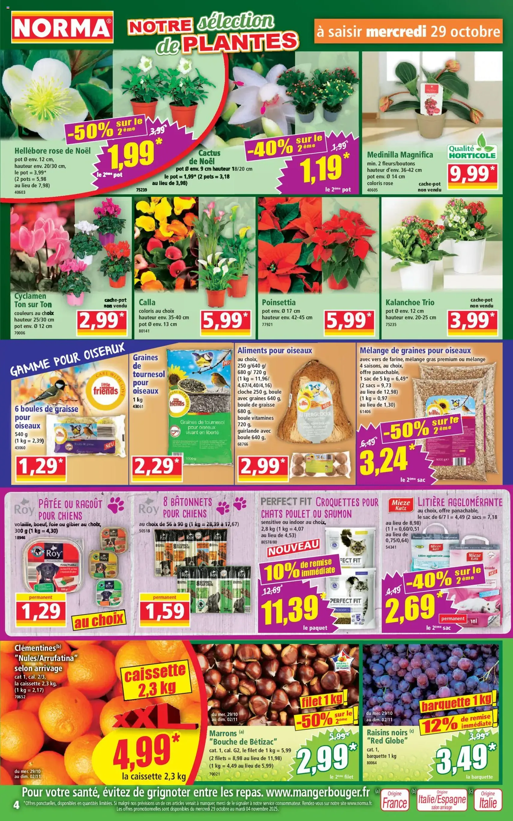 Norma catalogue - brochure valable à partir du 29/10/2025, page 4 sur 12 Norma catalogue - brochure valable à partir du 29/10/2025, page 4 sur 12