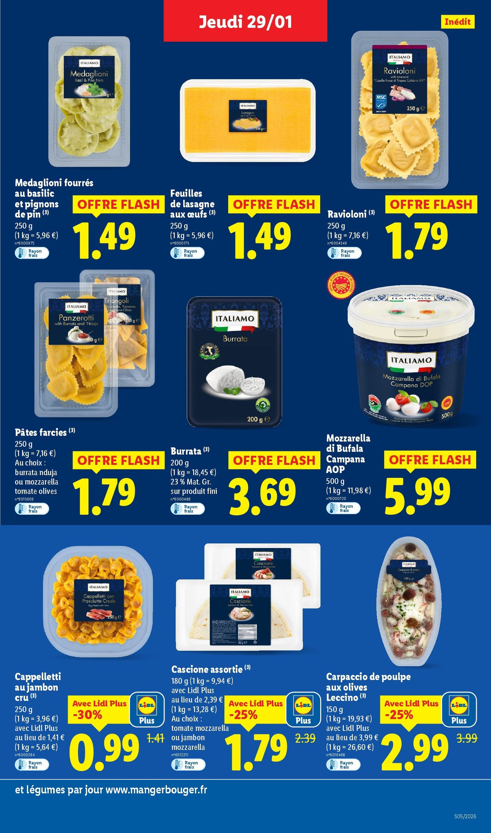LIDL catalogue semaine 5 - brochure valable à partir du 29/01/2026, page 21 sur 75