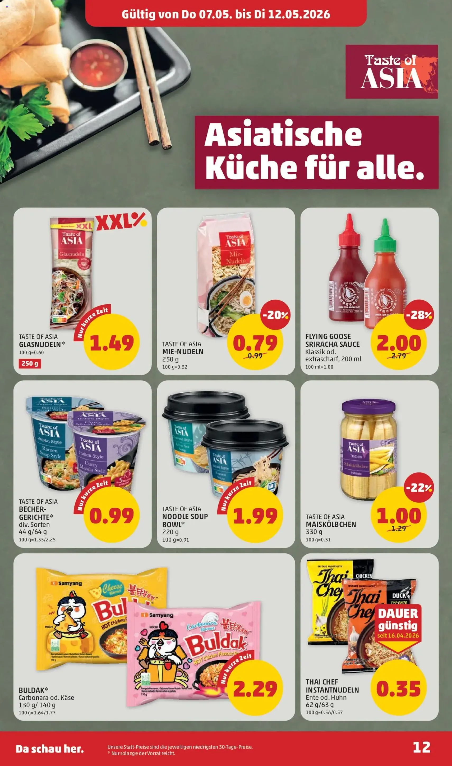 Penny Markt - Flugblatt - Gültiger Prospekt ab 07.05.2026, Seite 12 von insgesamt 28