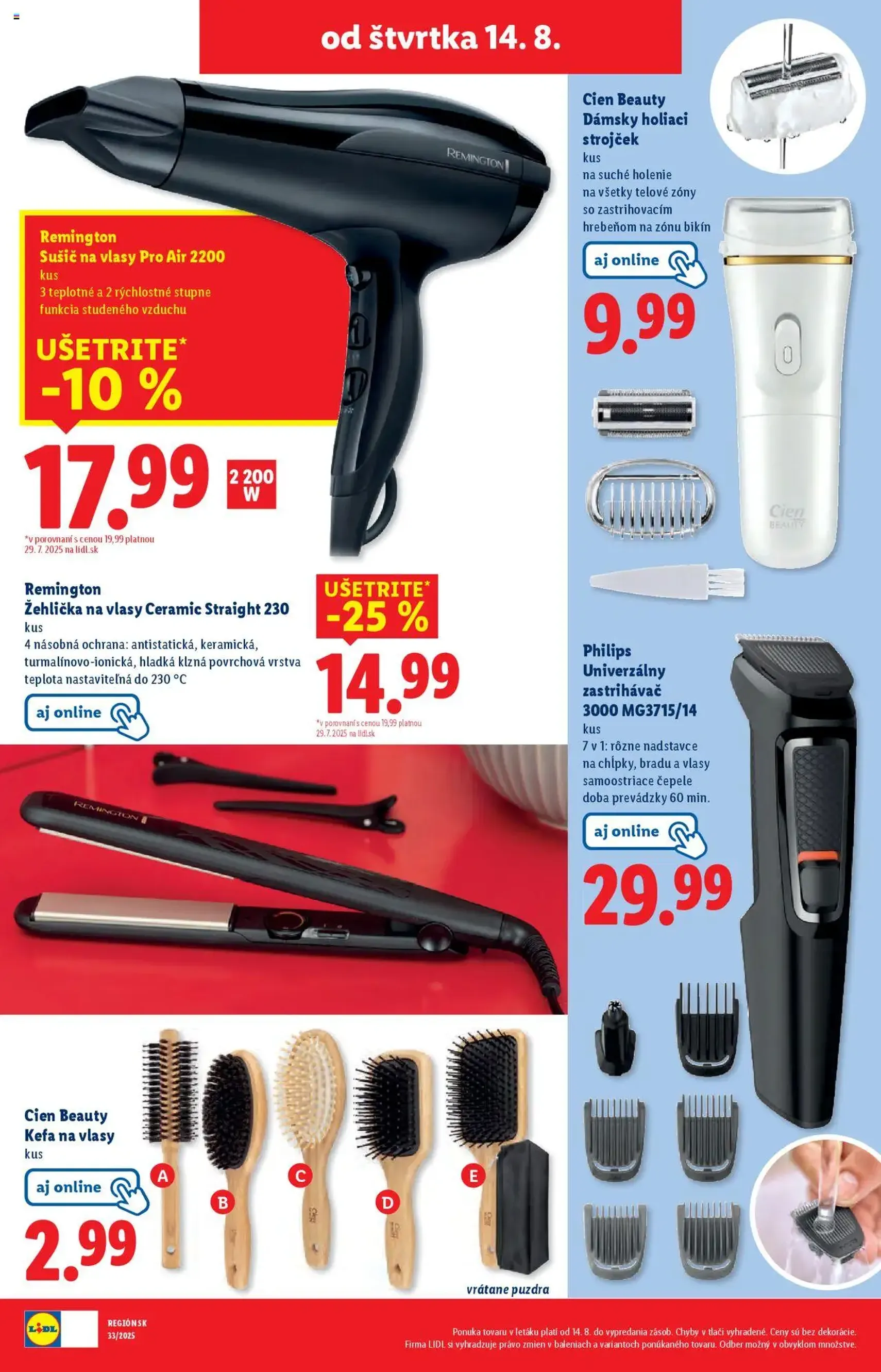 Lidl leták - platný leták od 11.08.2025 strana 82 z 93